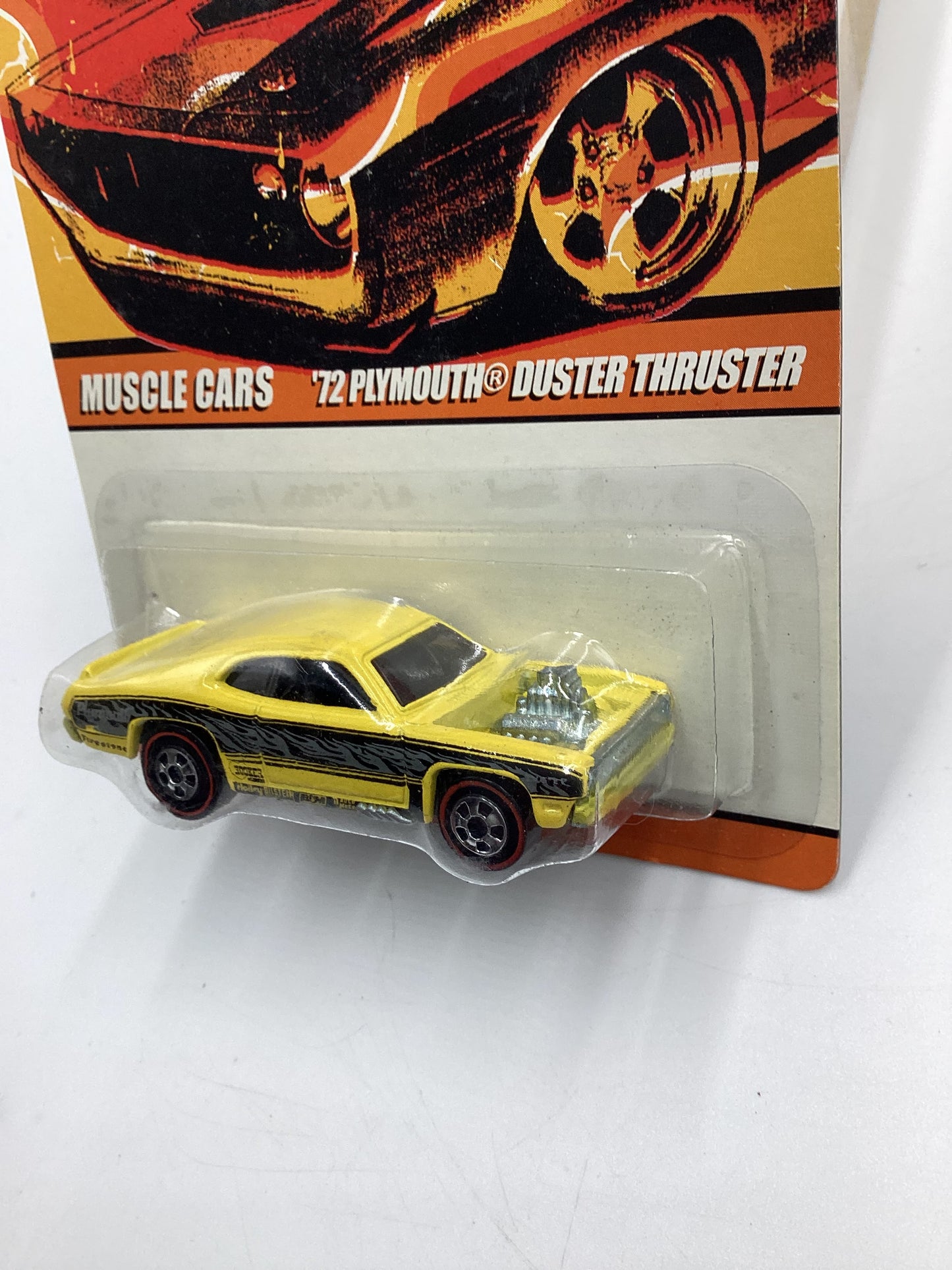 Hot Wheels 40th Anniversary Since 68 Series 2 #2 72 Plymouth Duster Thruster Yellow (SR)