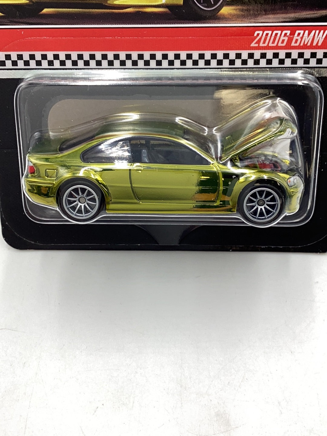 Hot wheels redline club 2006 BMW M3 Gold 14456/20000 with protector