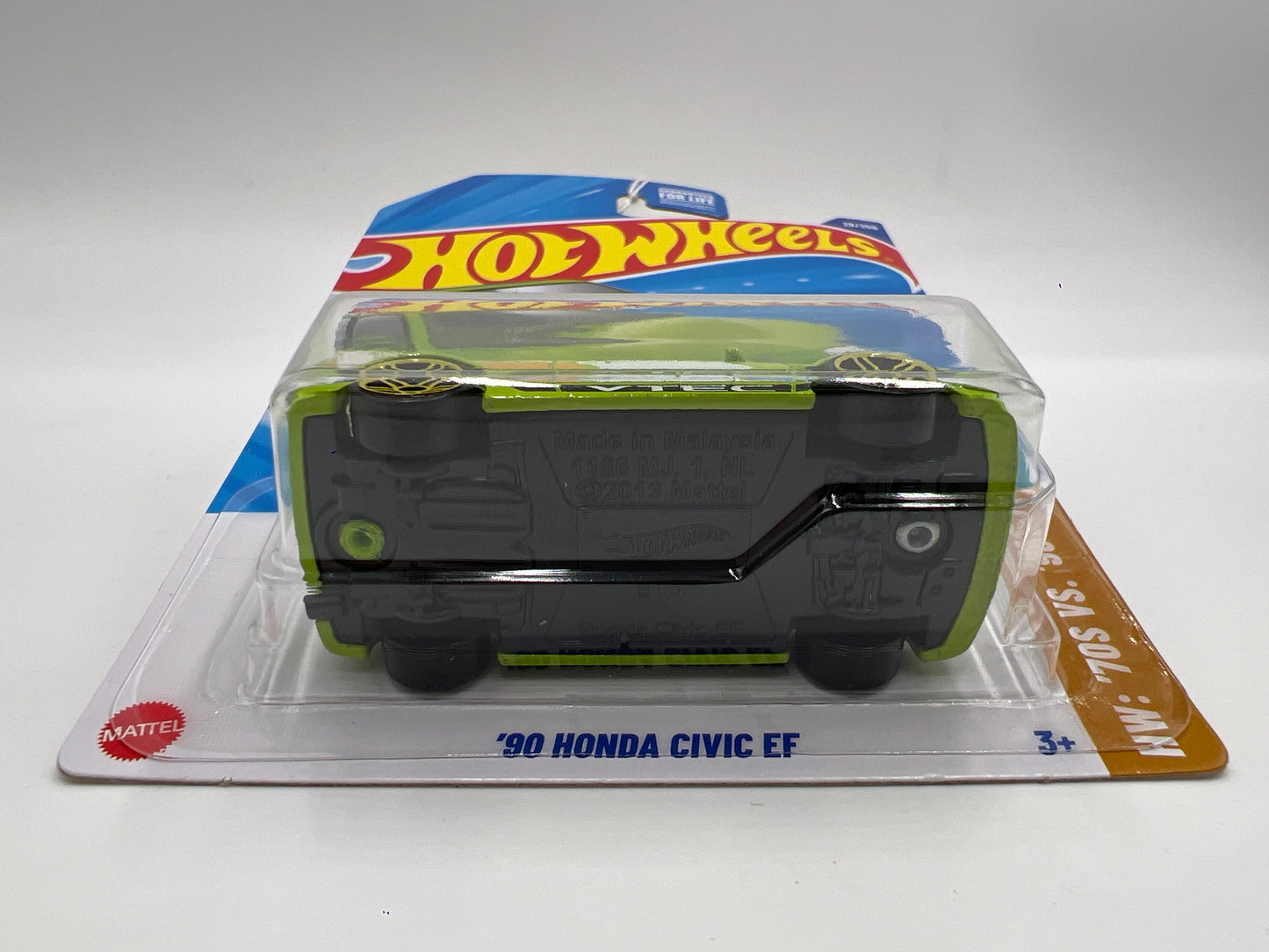 2025 Hot Wheels L Case 70s Vs 90s #28 90 Honda Civic EF Green 77B