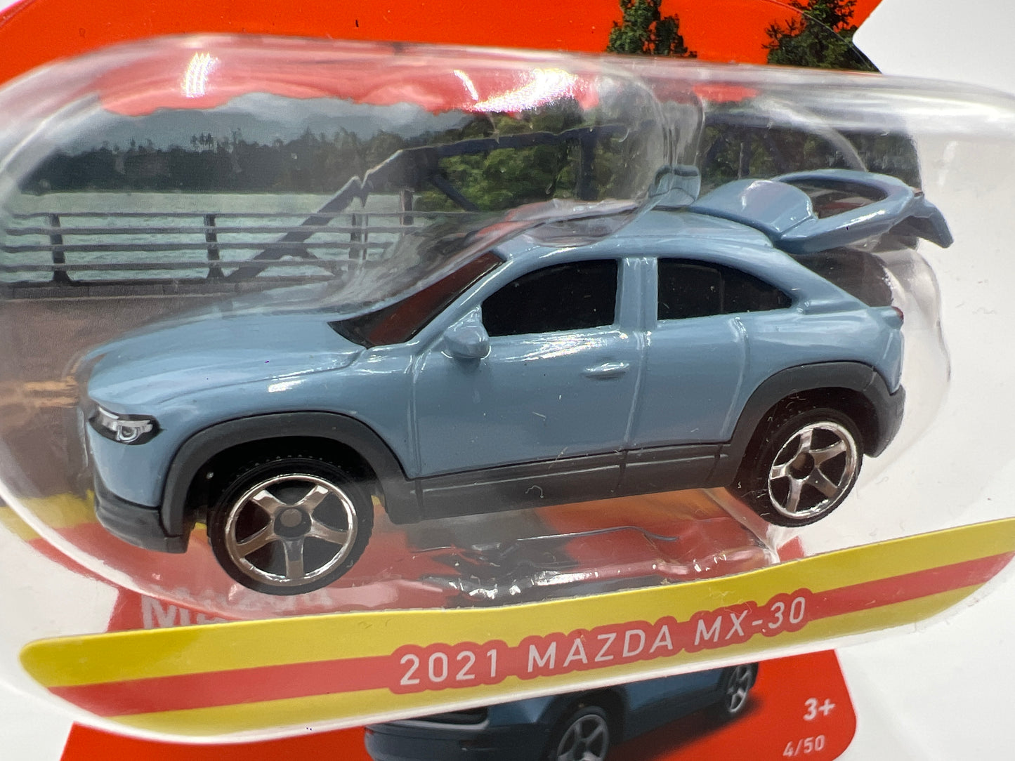 Matchbox Moving Parts #4 2021 Mazda MX-30 Light Blue 173D