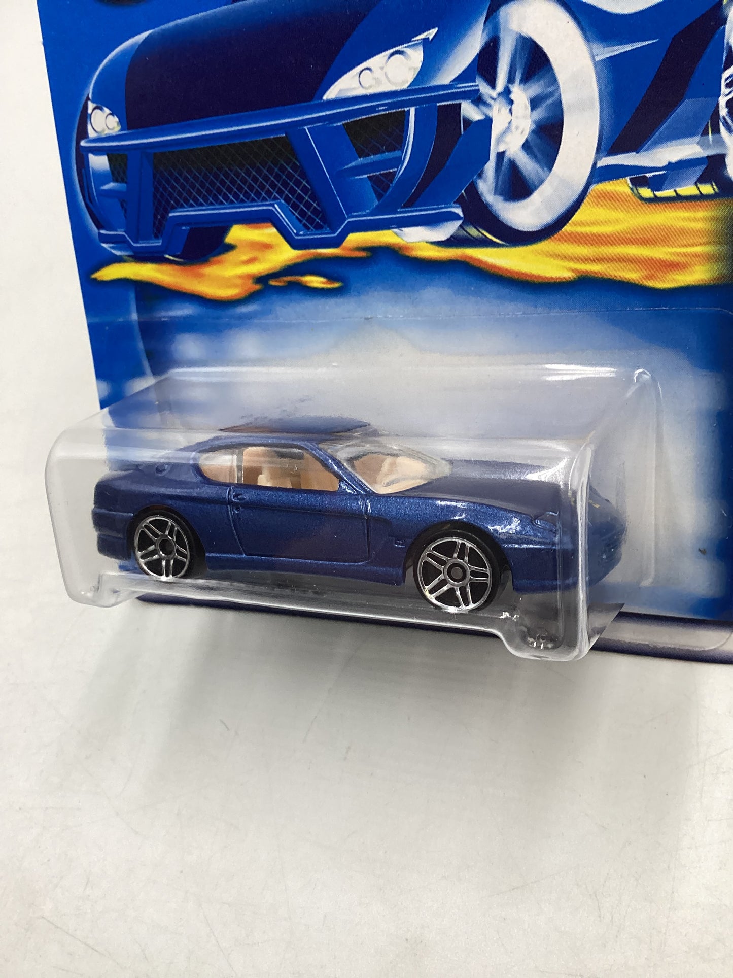 2001 Hot Wheels #166 Ferrari 456M Blue PR5 Wheels