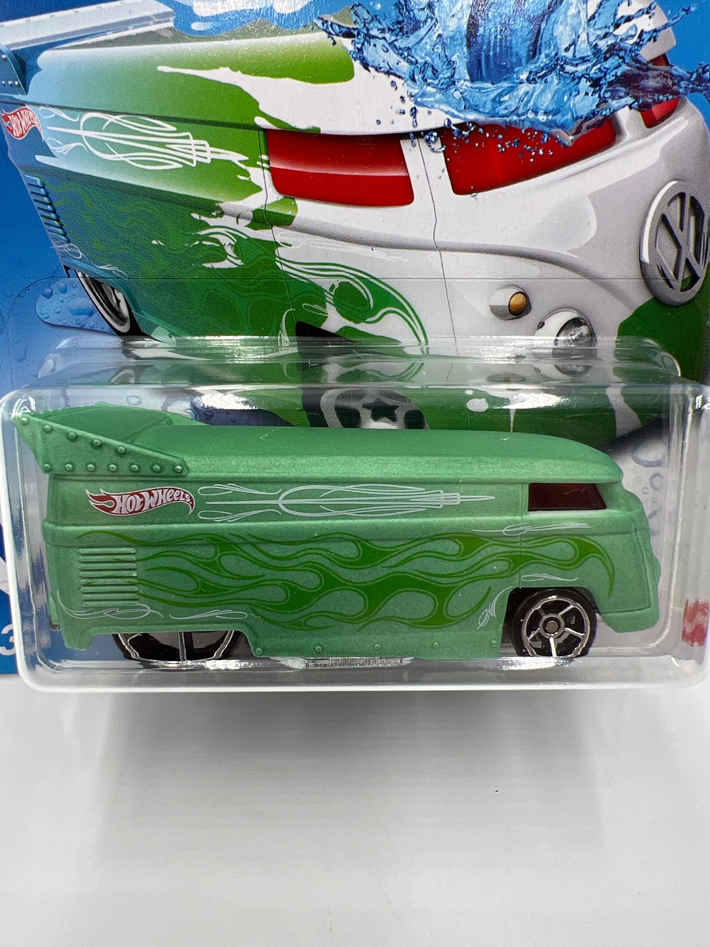 Hot Wheels Color Shifters Volkswagen Drag Bus Green 116C