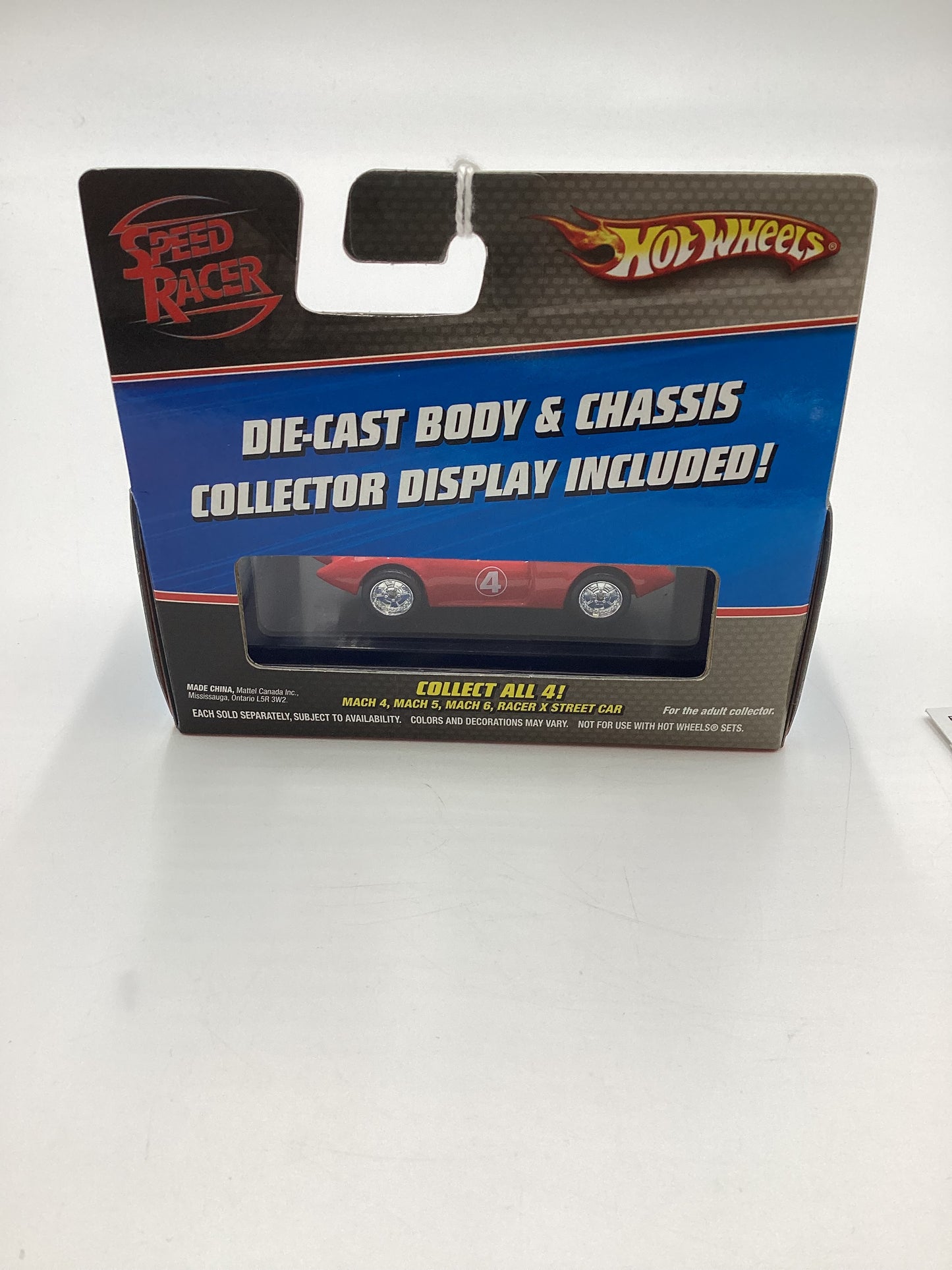 Hot Wheels Speed Racer Die-cast Mach 4 Red VHTF