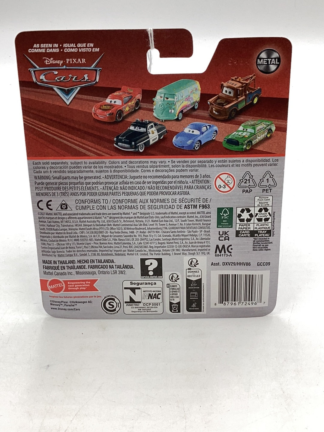 Pixar Cars Haul Inngas 138D