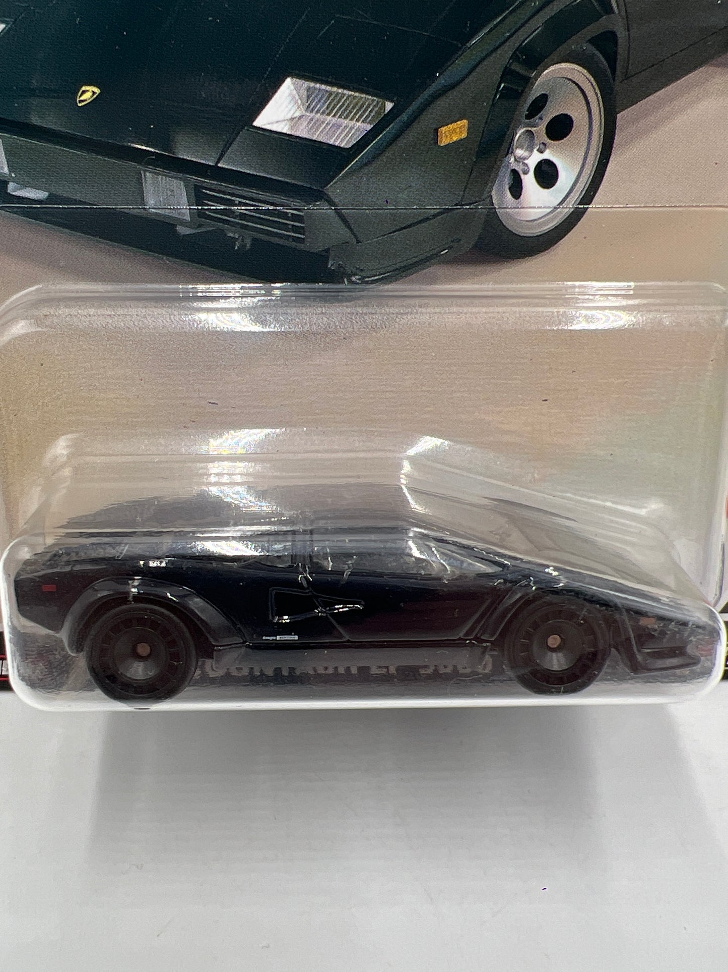 Hot Wheels Premium CHASE Jay Lenos Garage #0 Lamborghini Countach LP 5000 QV Black W/Protector