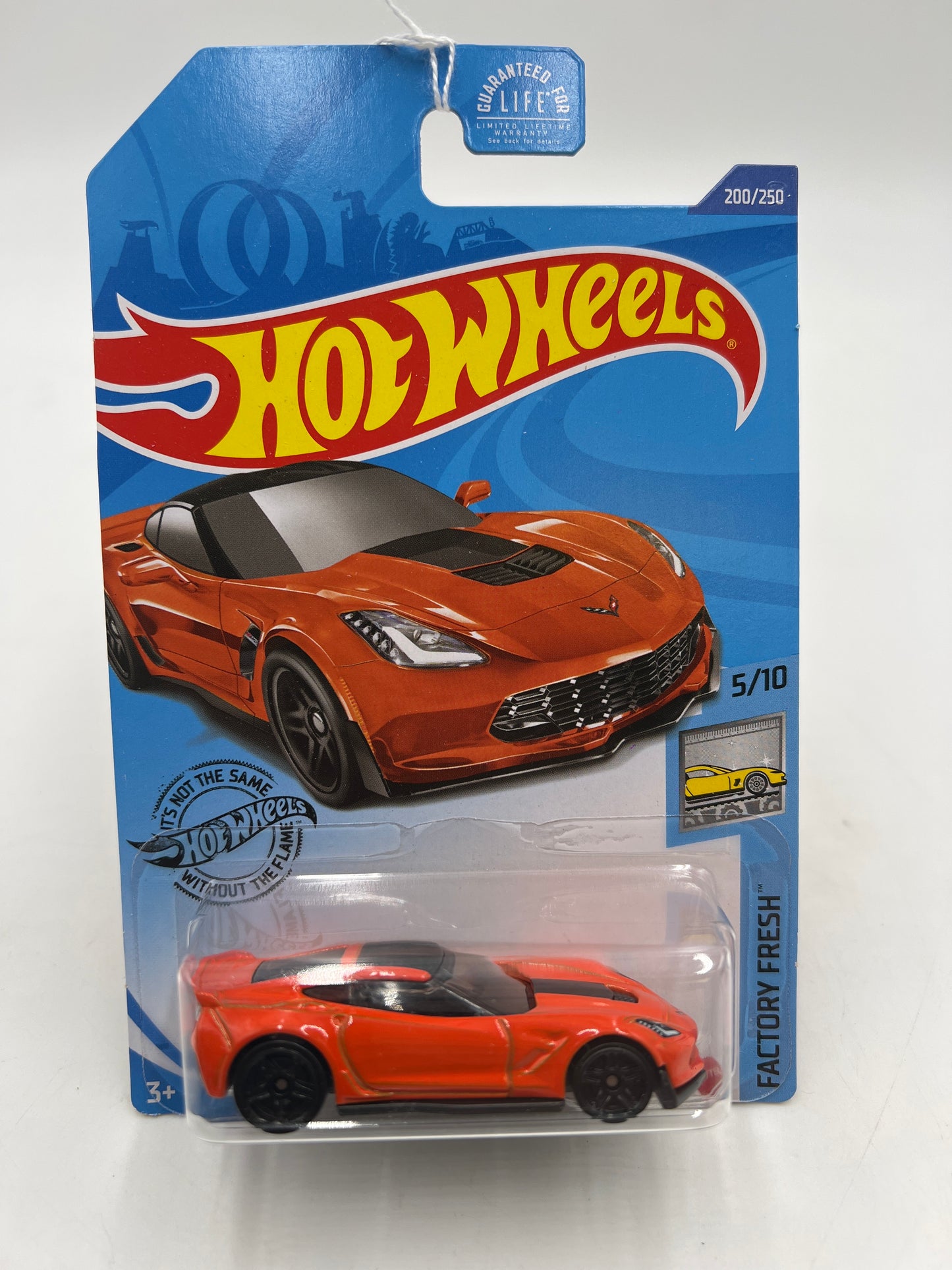 2020 Hot Wheels Factory Fresh #200 Corvette C7 Z06 Orange 8i