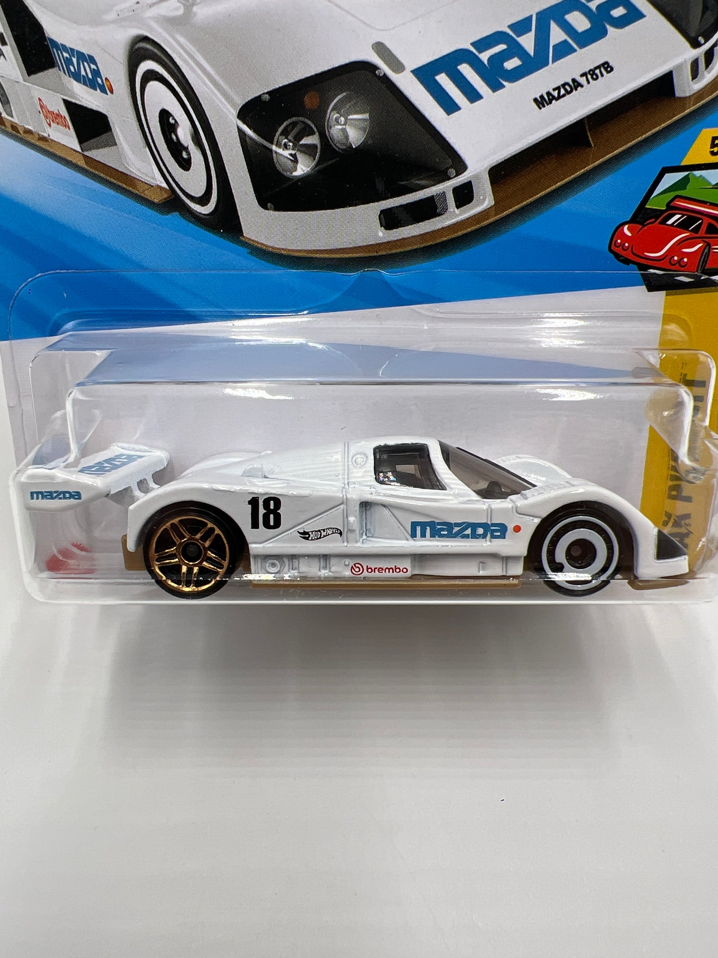 2025 Hot Wheels M Case Peak Pursuit #226 Mazda 787B White