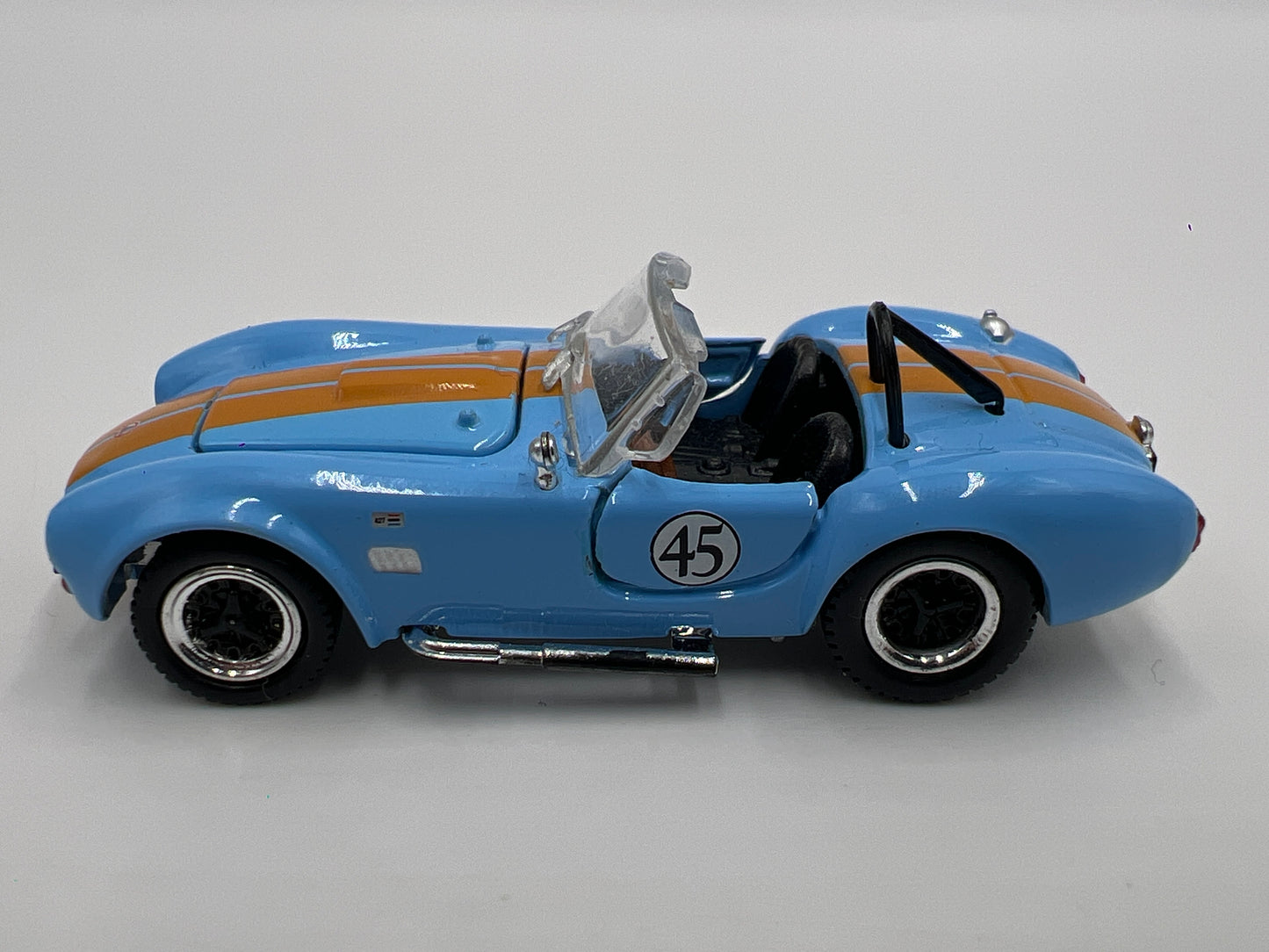 2010 Shelby Collectibles 1/64 10 Car Set Exclusive 1/5000 Loose Shelby Cobra 427 S/C Light Blue/Orange