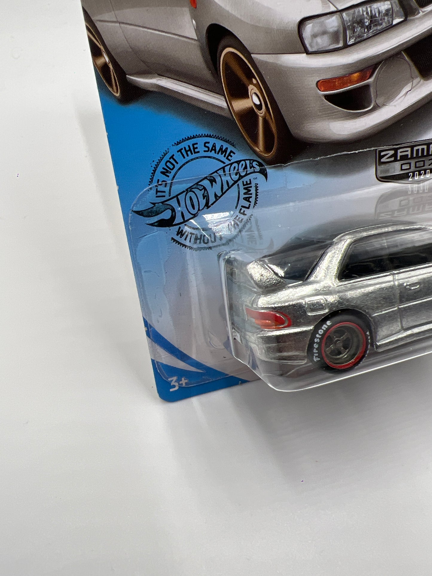 Hot Wheels Zamac 98 Subaru Impreza 22B STi-Version Wheel Swap Custom On Card W/Protector
