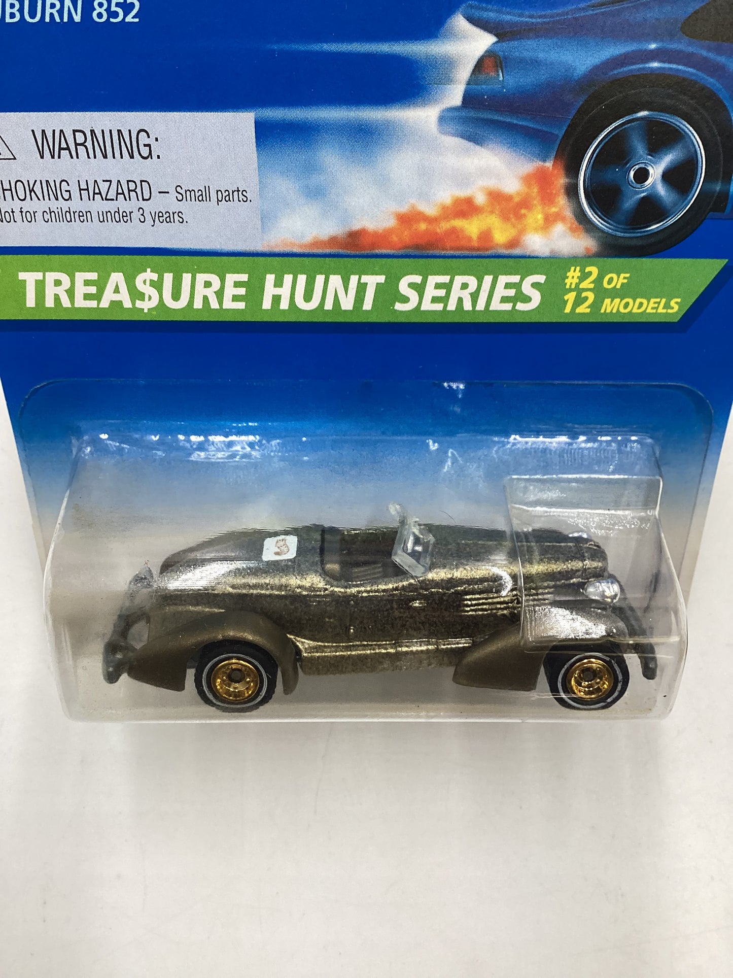 1996 Hot Wheels Treasure Hunt 2/12 Auburn 852 #437 273E