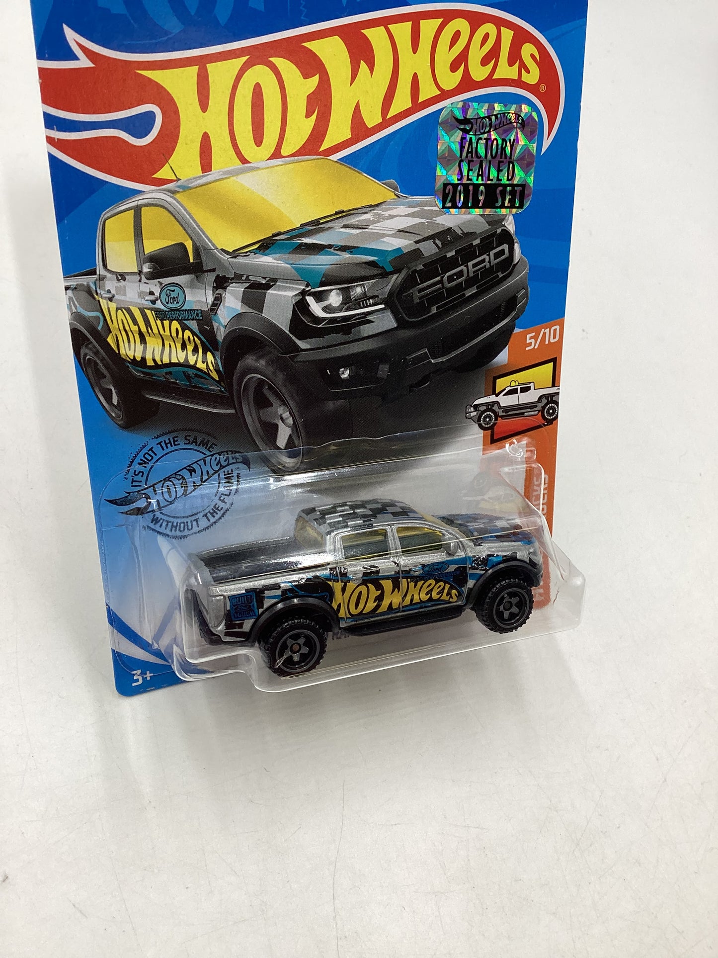 2019 Hot wheels Gamestop Exclusive 19 Ford Ranger Raptor Silver Factory Sealed 236C