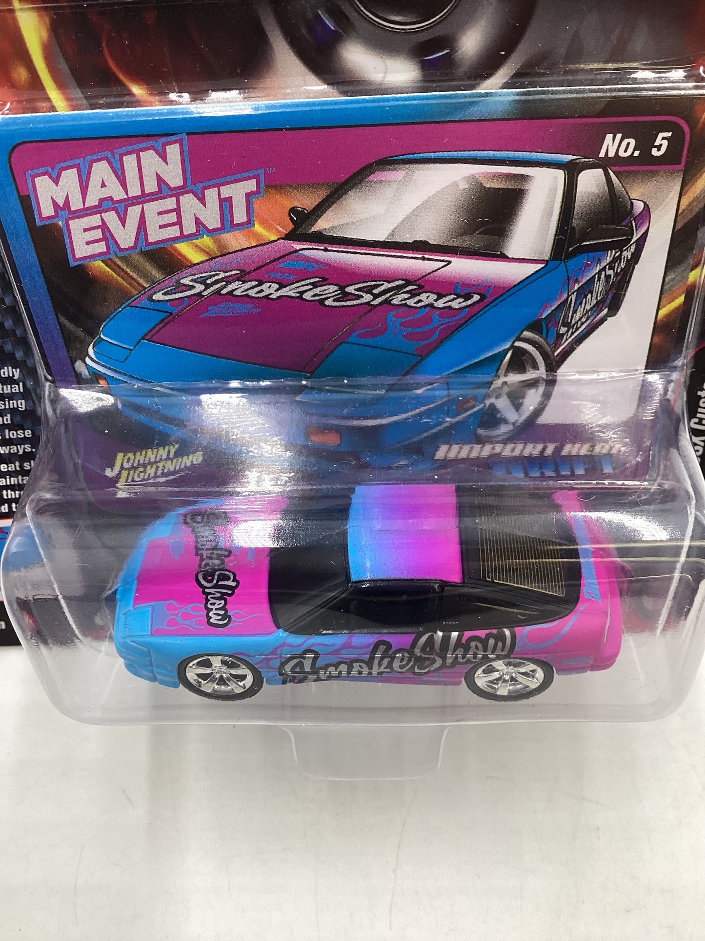 Johnny lightning Import Heat Drift 1990 Nissan 240sx Custom 221A