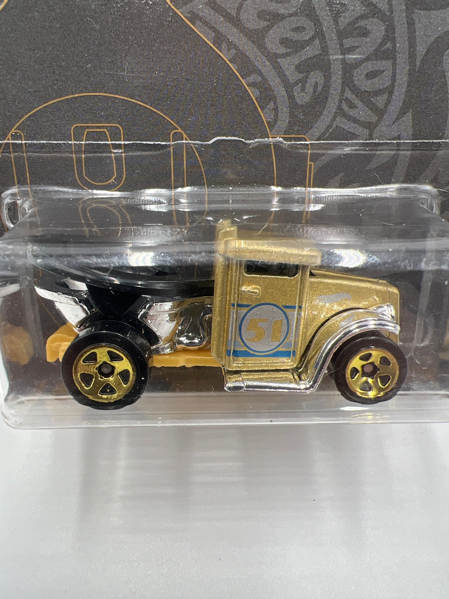Hot Wheels 51 Anniversary Series Gotta Go Chase Gold