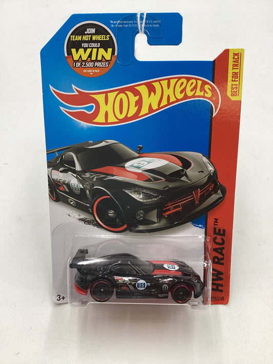 2015 Hot Wheels HW Race #150 SRT Viper GTS-R Black 60F