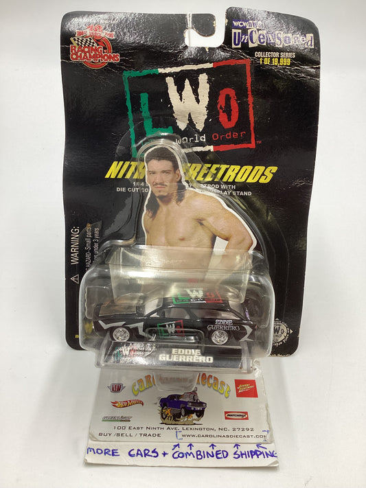 Racing Champions LWO Nitro Streetrods Eddie Guerrero Camaromad Black *Bad Card* SR