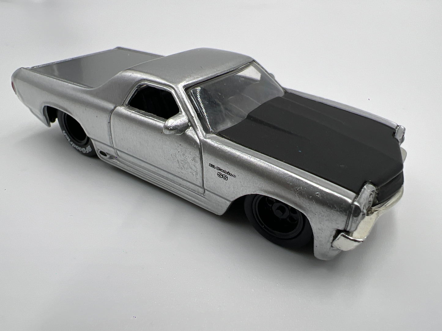 Jada Toys Big Time Muscle 1970 Chevy El Camino Silver Loose