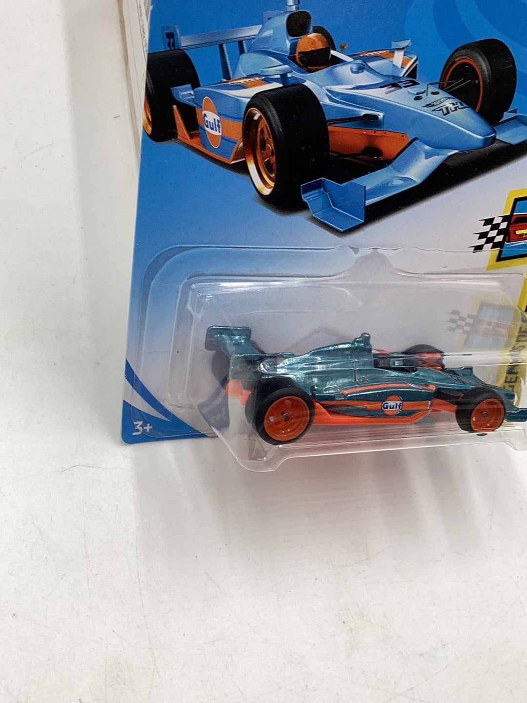 2018 hot wheels super treasure hunt Indy 500 Oval W/Protector