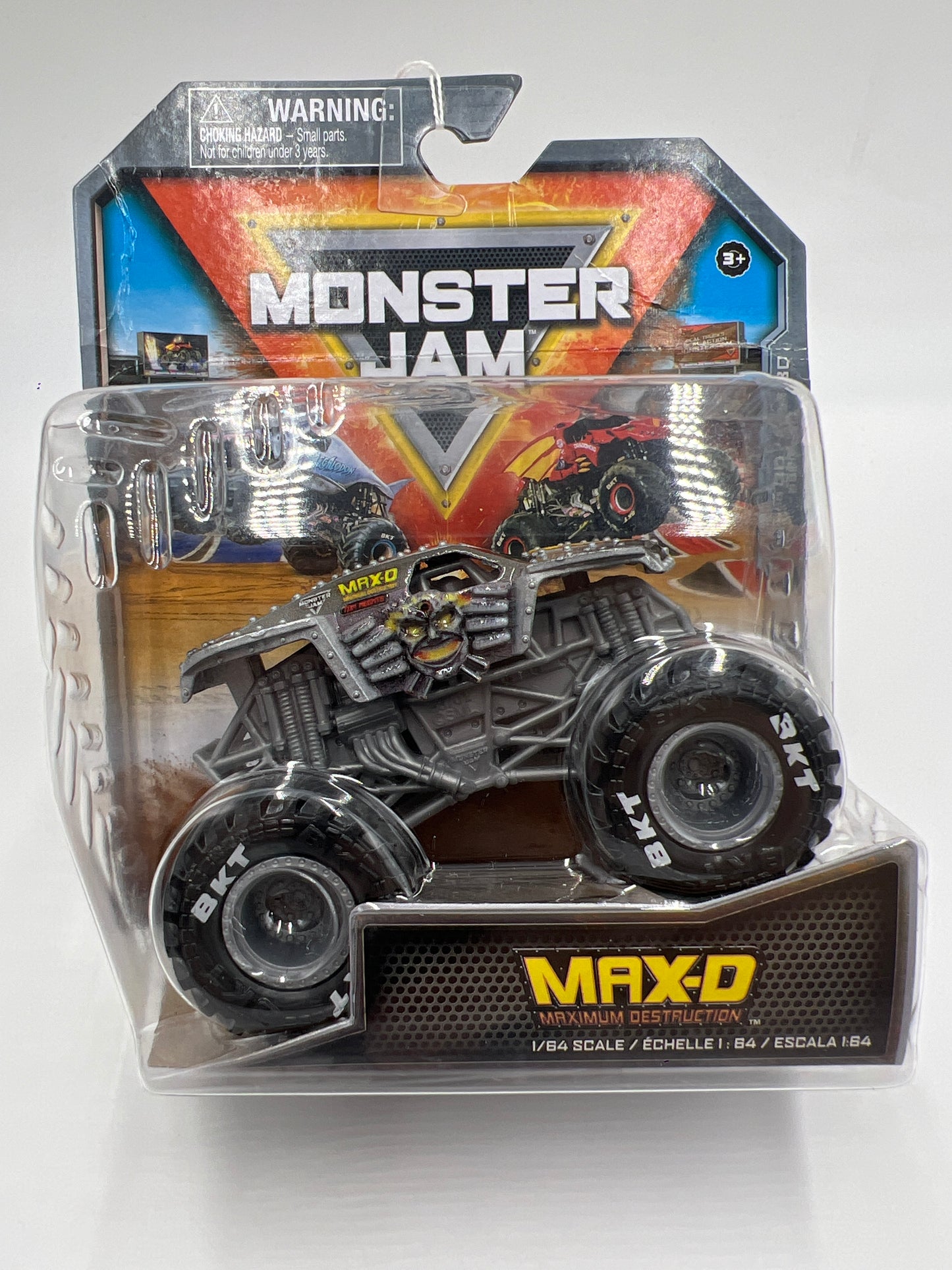 Monster Jam Series 30 Max-D Bad Card 125H