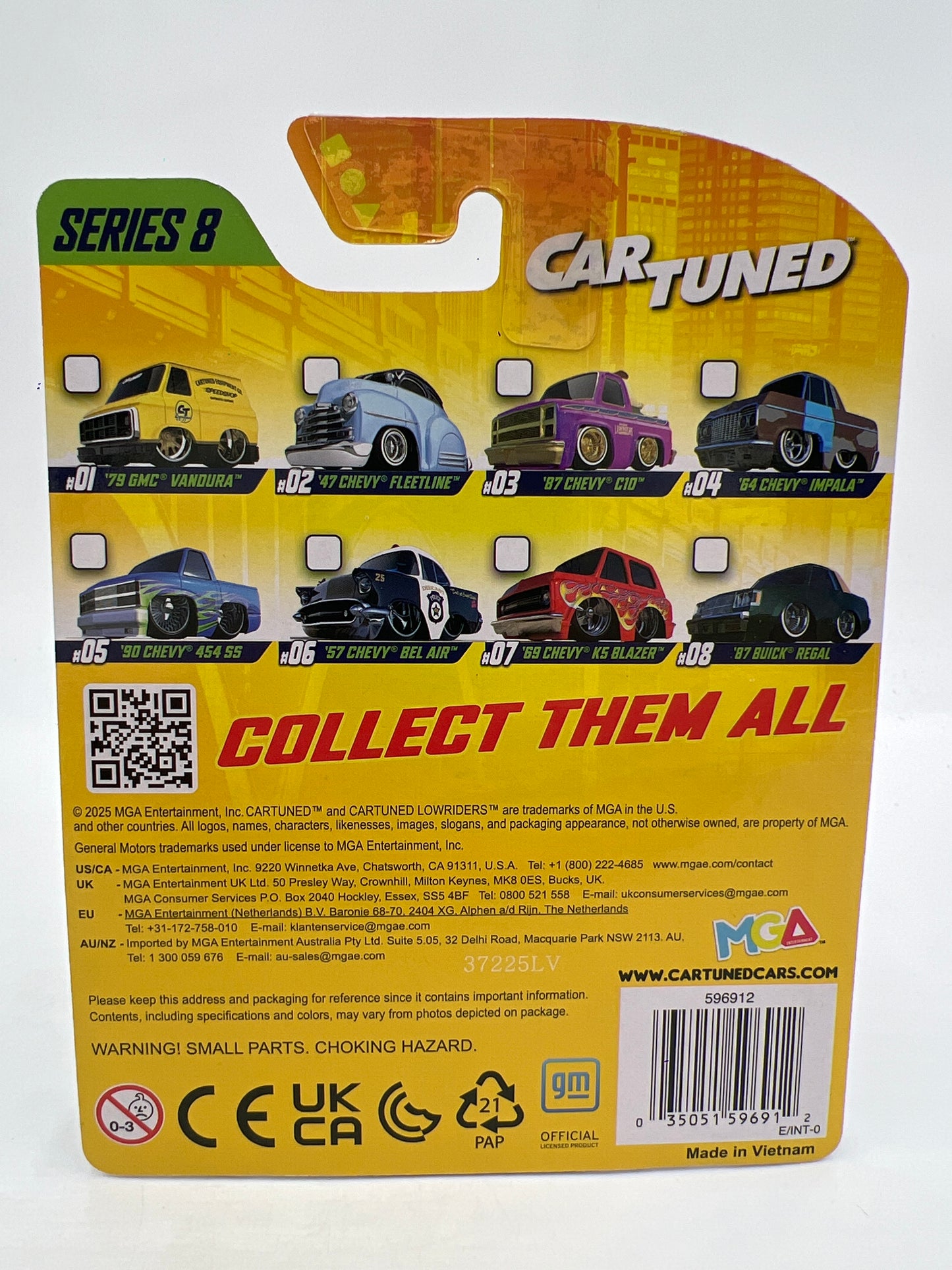 2025 MGA Car Tuned Series 8 #6 57 Chevy Bel Air 183F