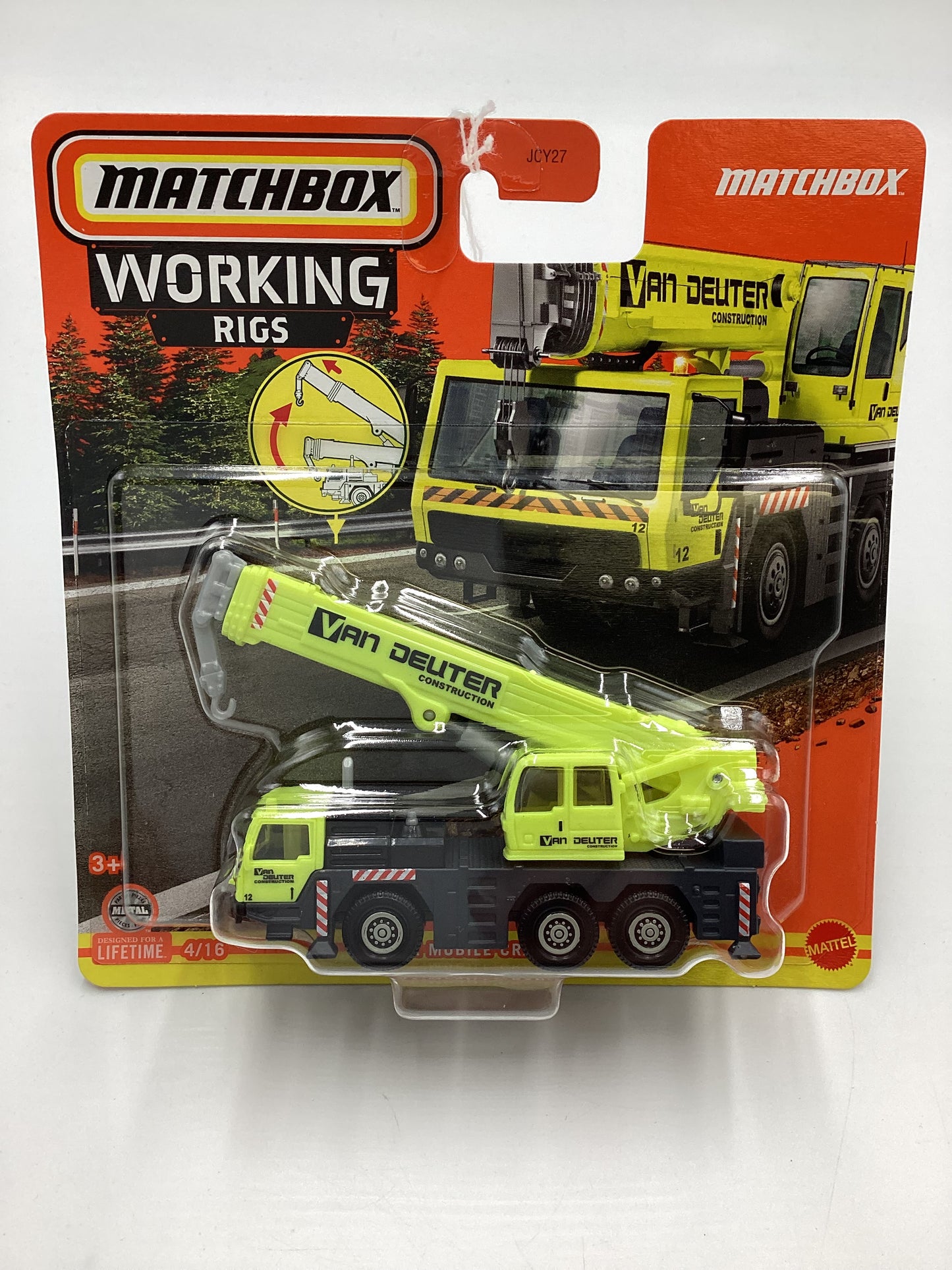 Matchbox Working Rigs #4 MBX Mobile Crane 168F