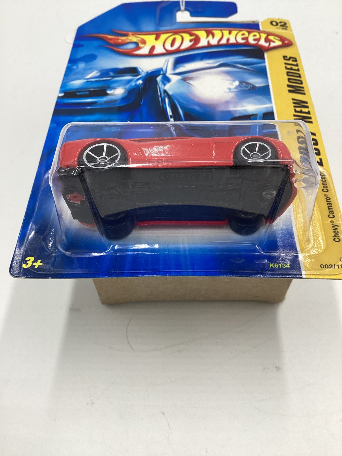 2007 Hot Wheels New Models #2 Chevy Camaro Concept Red 2A