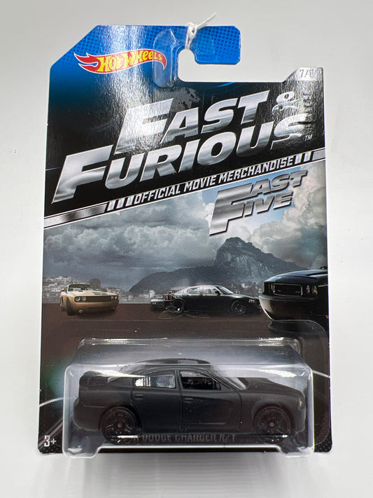 Hot Wheels Fast and Furious #7 7/8 11 Dodge Charger R/T Matte Black SR