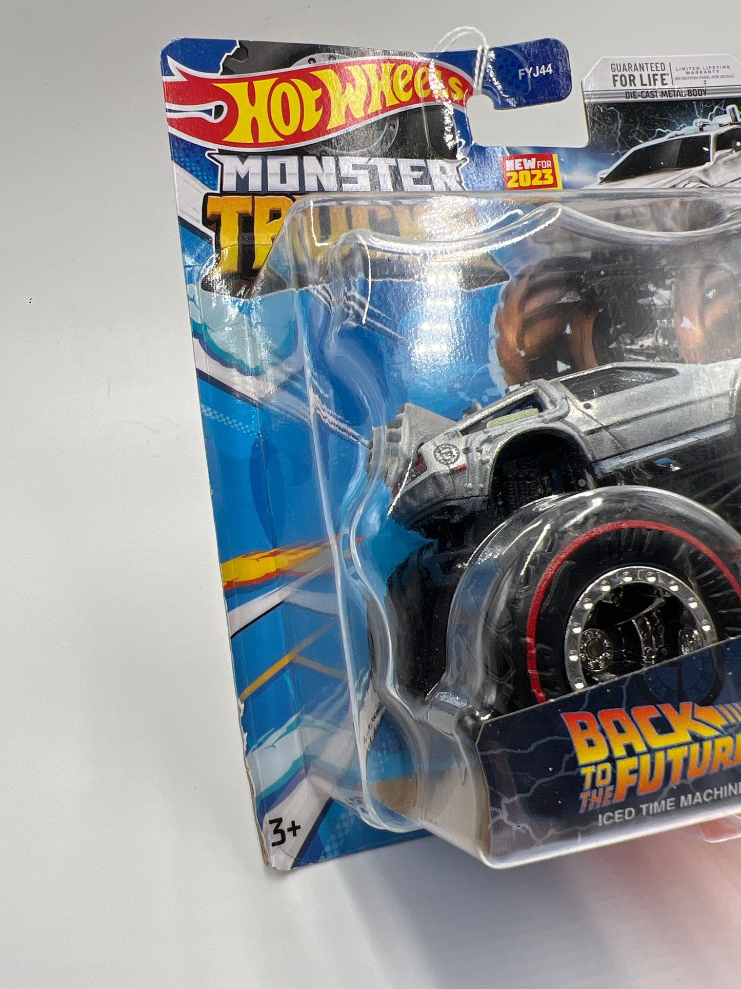 2023 Hot Wheels Monster Trucks Treasure Hunt Back To The Future Iced Time Machine