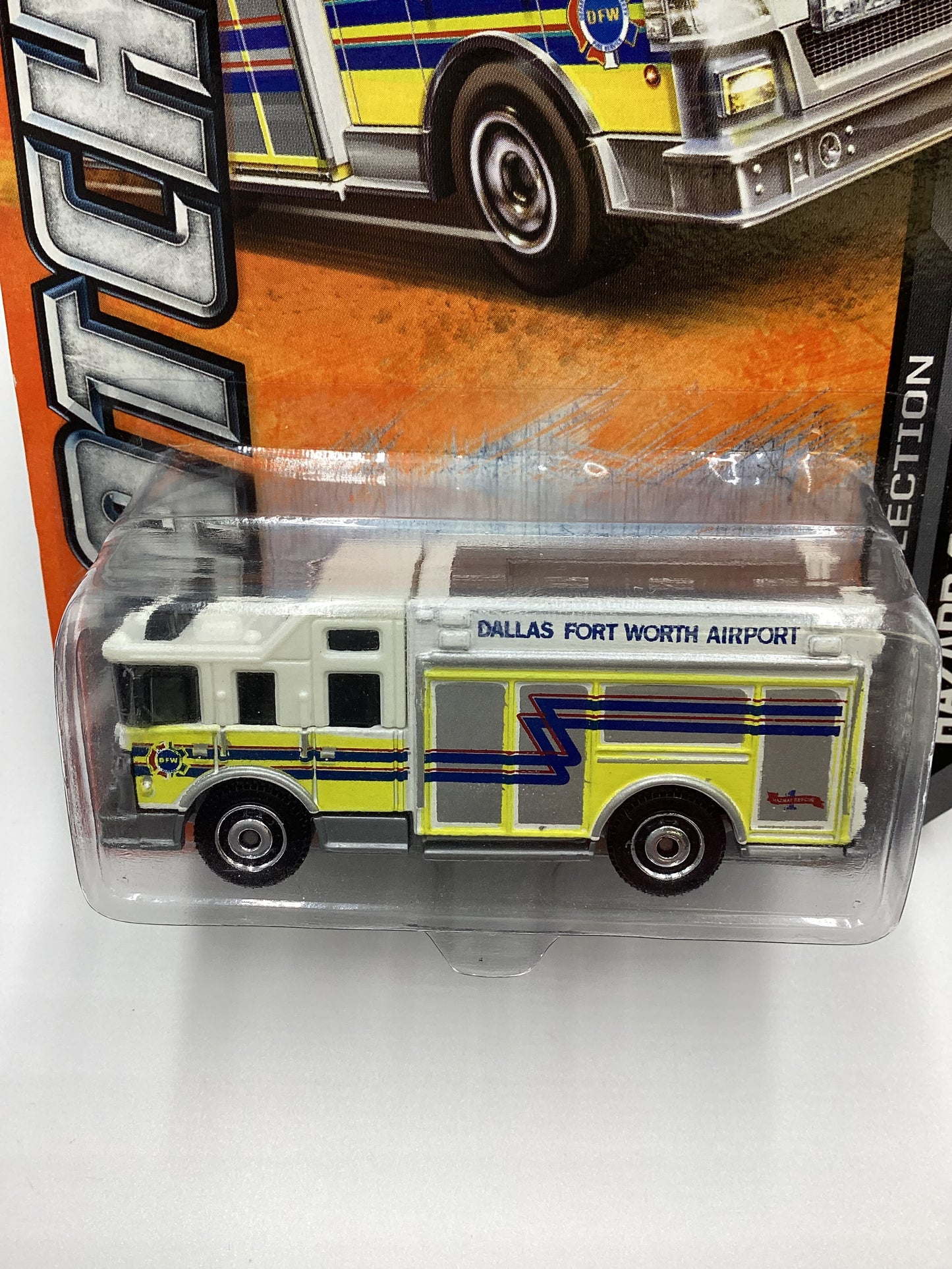 2011 Matchbox #51 Hazard Squad Dallas Forth Worth Airport 206A