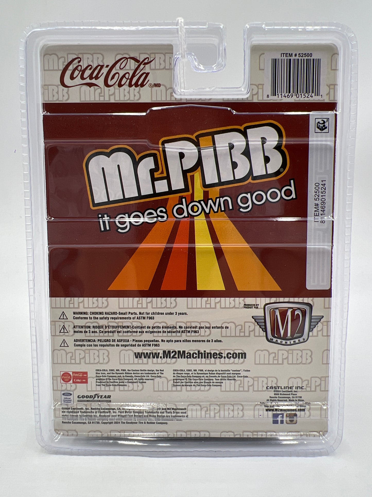 M2 Machines Coca Cola Mr Pibb CHASE 1970 Ford Torino Cobra A46