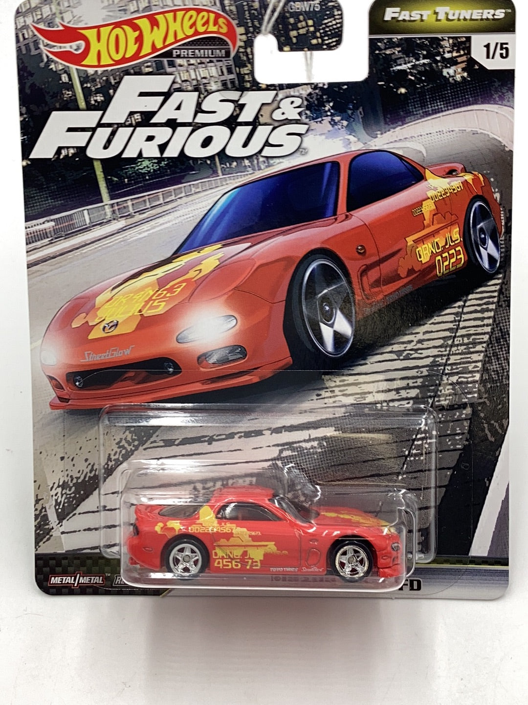 Hot Wheels premium fast and furious Fast Tuners #1 Mazda RX-7 FD 246J