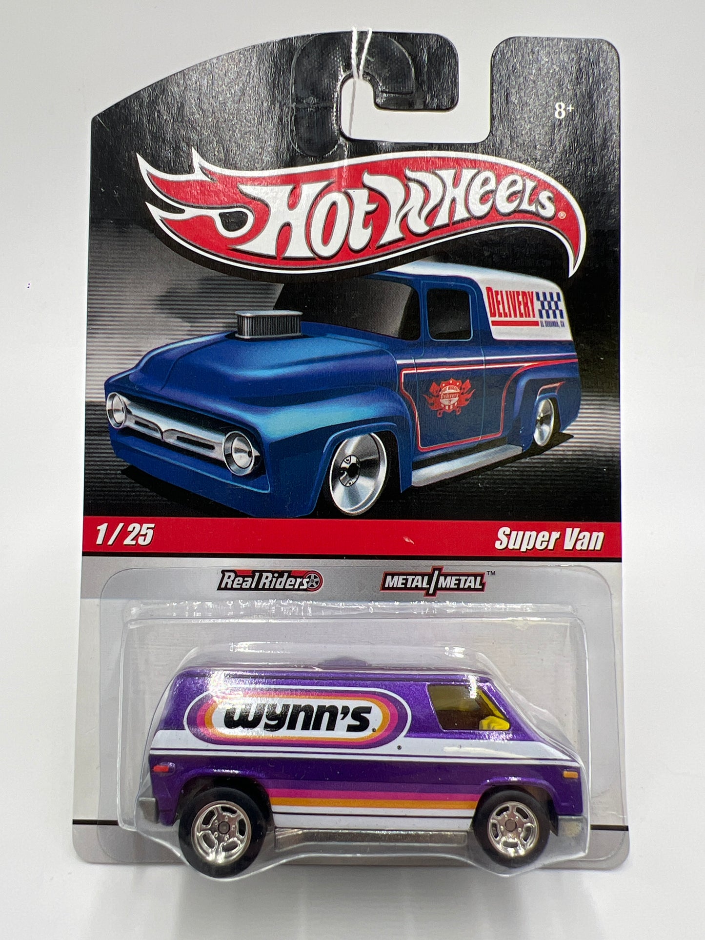 Hot Wheels Slick Rides #1 Super Van Wynns Purple 242E