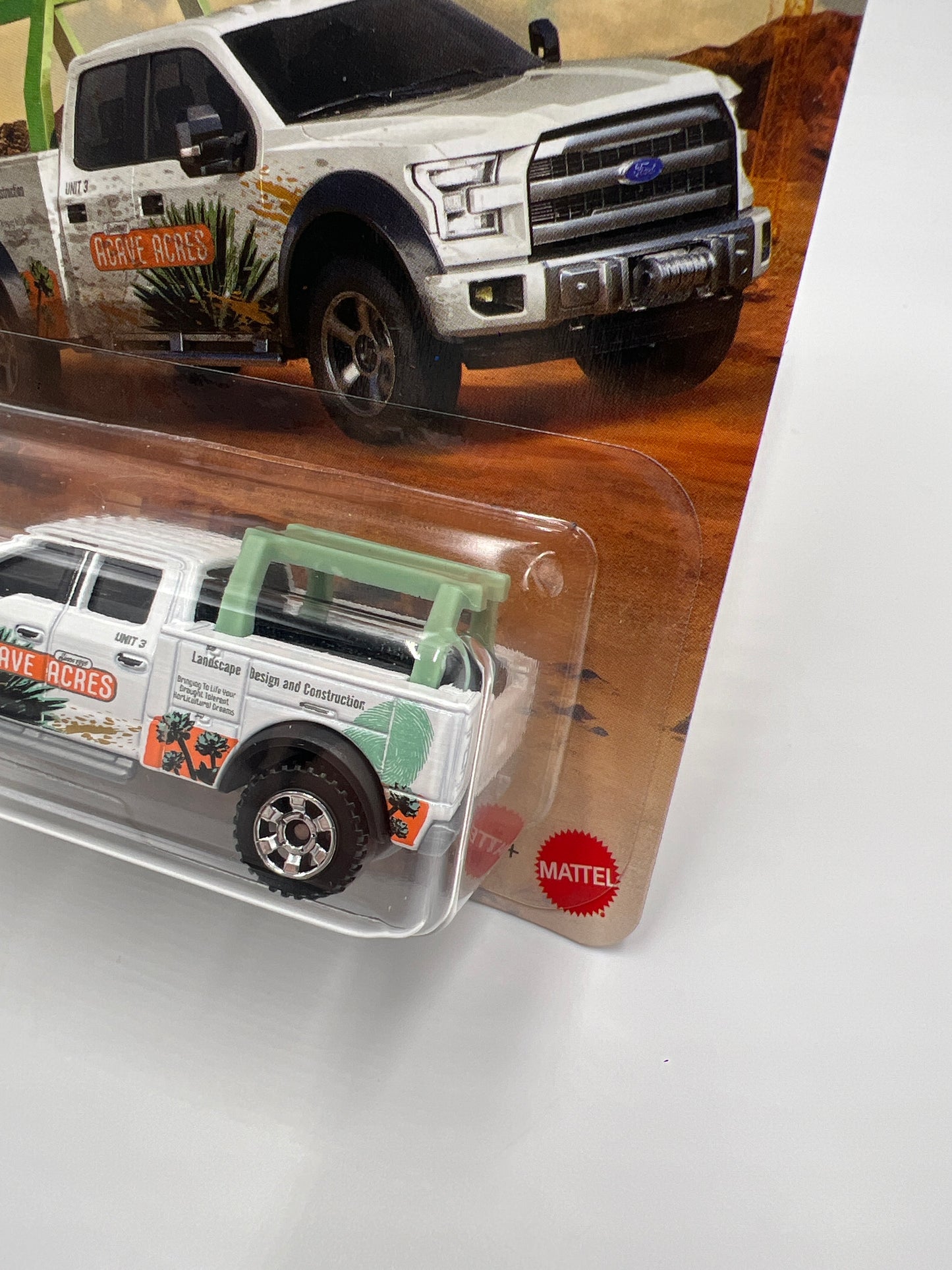2025 Matchbox #113 2015 Ford F-150 Contractor Truck White 216C