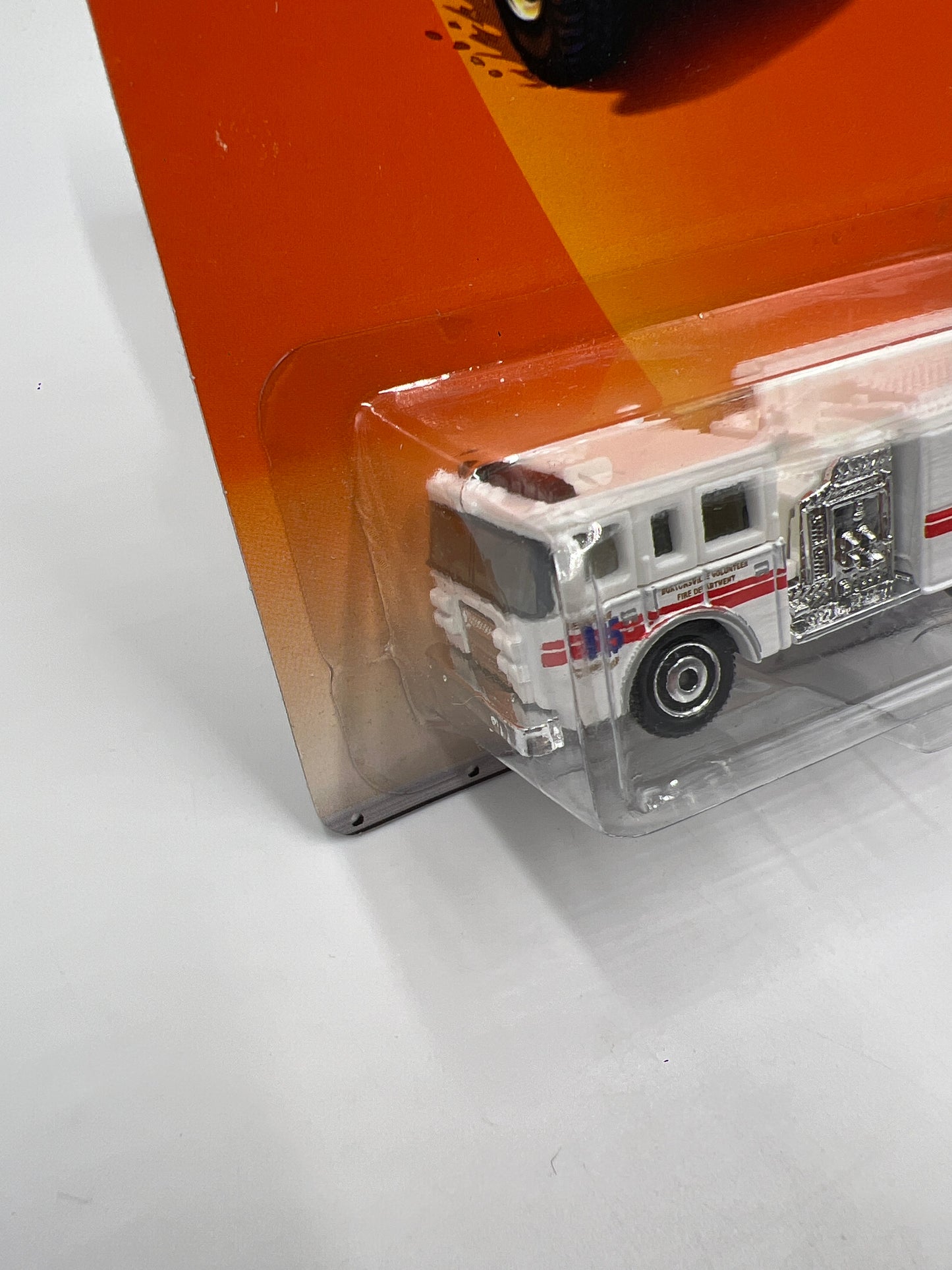 Matchbox Emergency Response #56 Pierce Dash Fire Truck White 216J