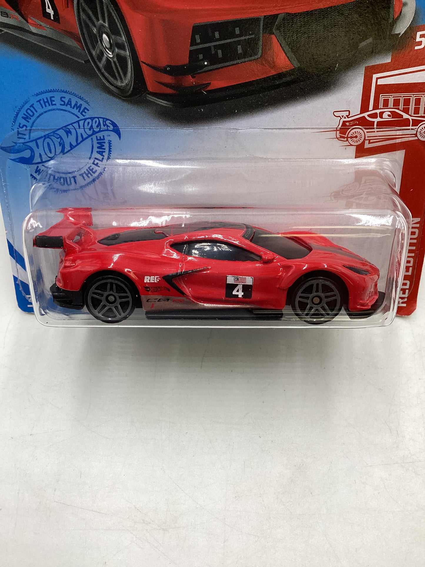 2021 Hot Wheels #105 Red Edition Corvette C8.R 143G