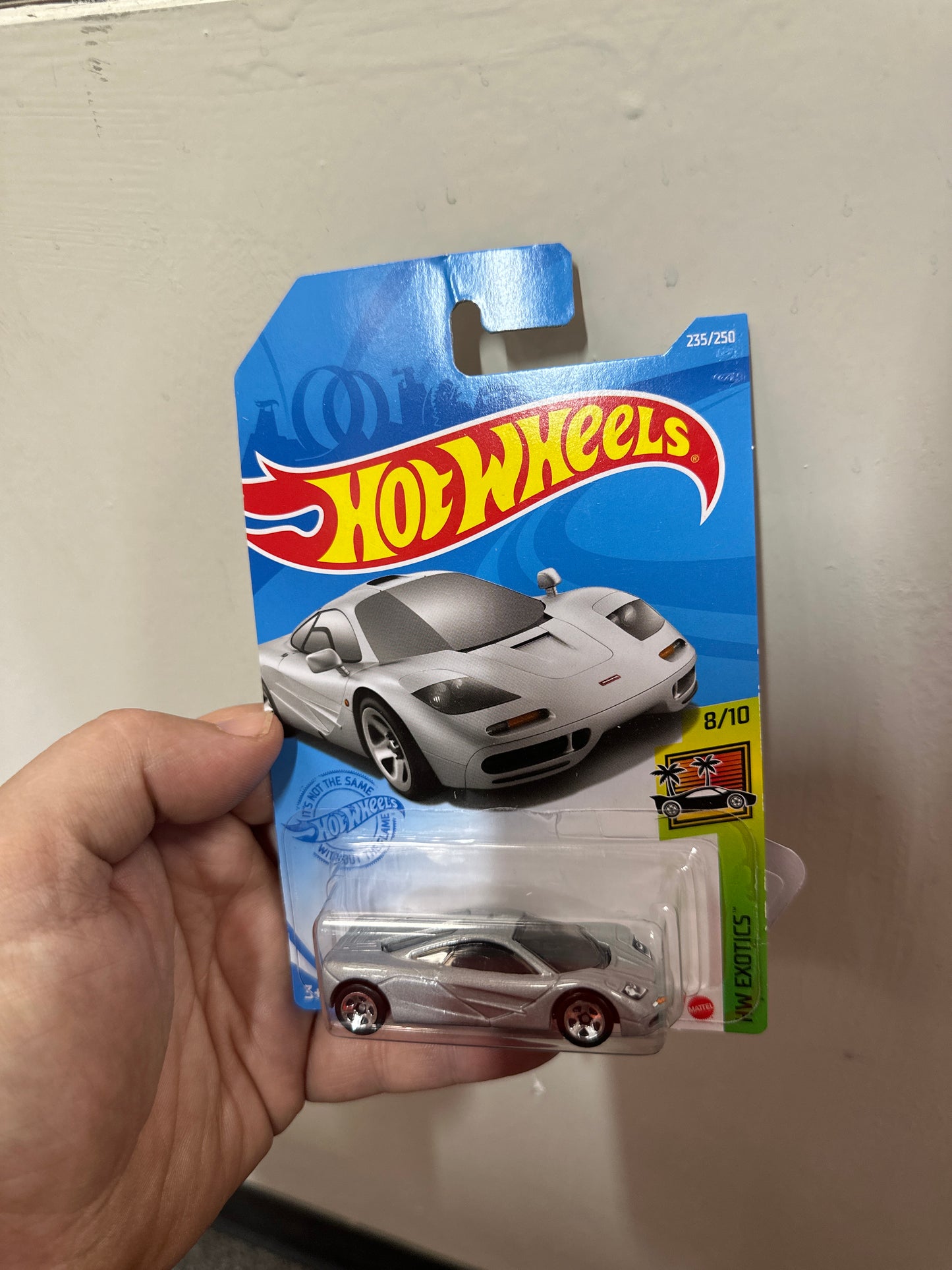 2021 Hot Wheels #235 Mclaren F1 silver see last pic & desc 103D