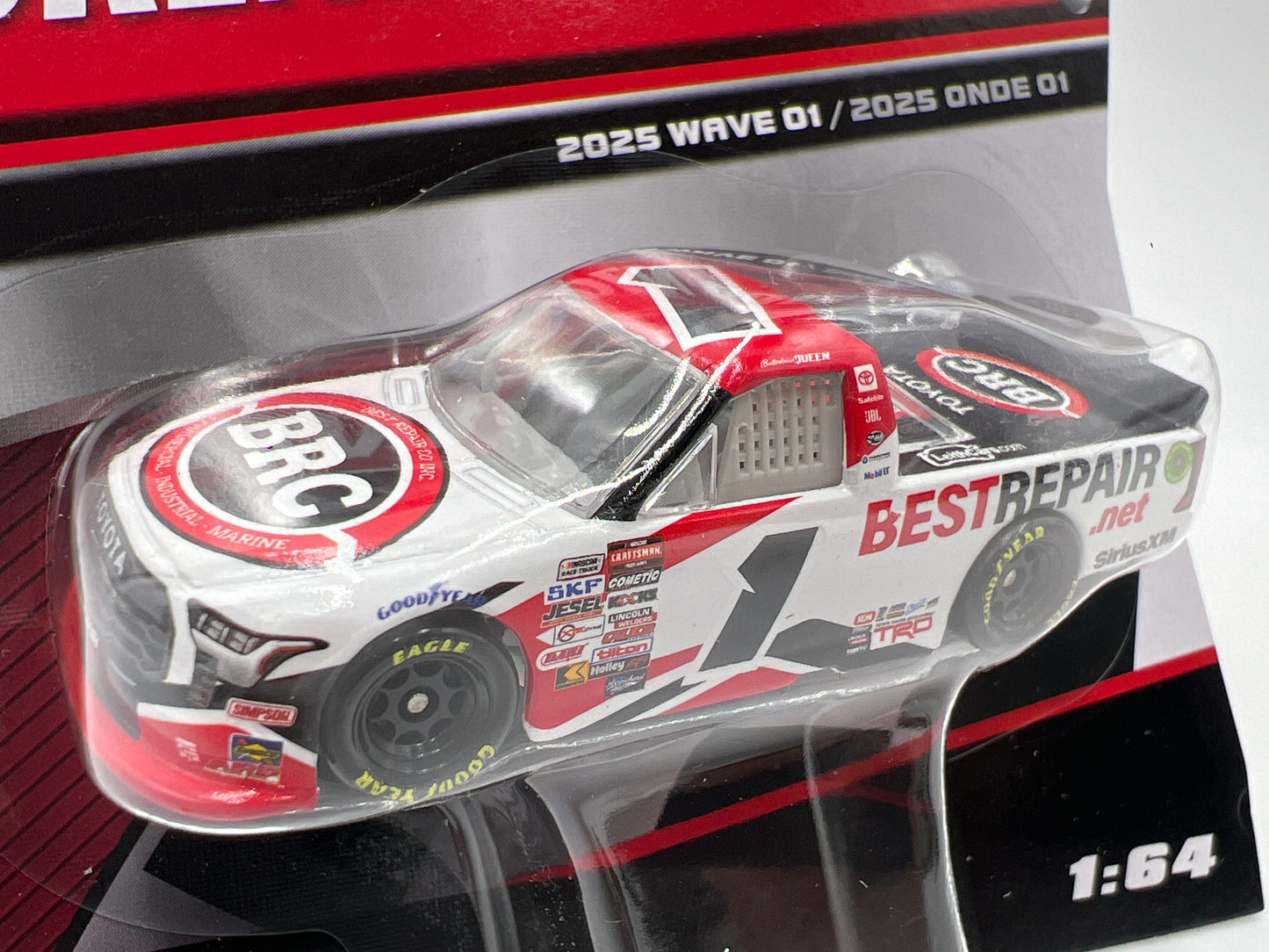 2025 Nascar Authentics Wave 1 Brenden Queen #1 SR