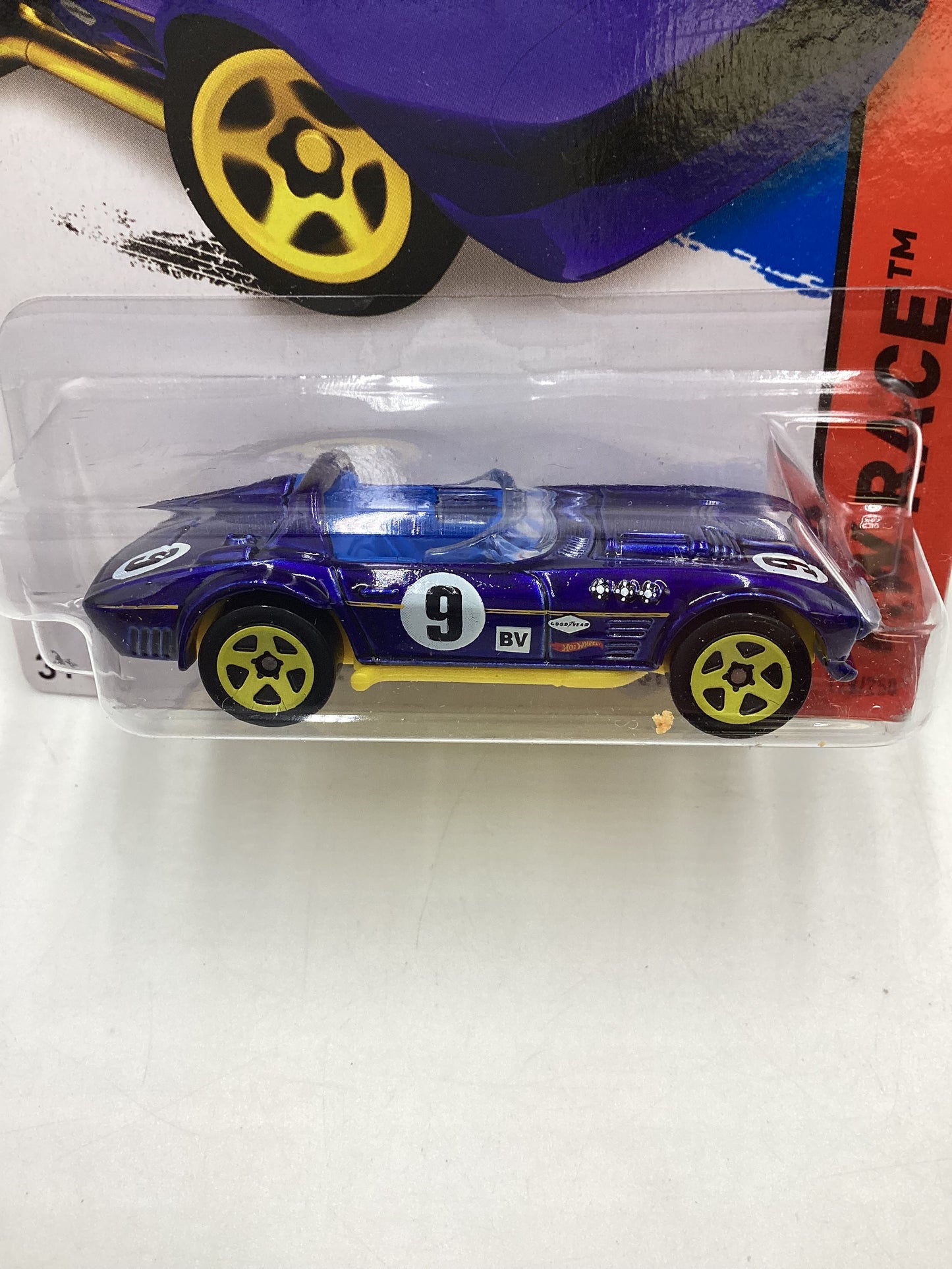 2015 Hot Wheels HW Race #179 Corvette Grand Sport Roadster Blue 1C