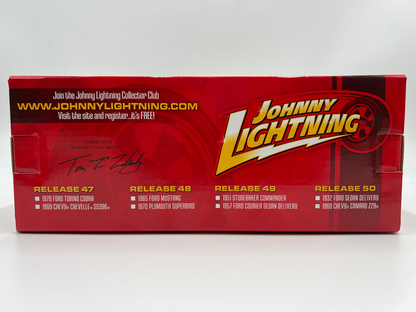 Johnny Lightning 1:24 Scale White Lightning Chase JL50 1932 Ford Sedan Delivery White VHTF