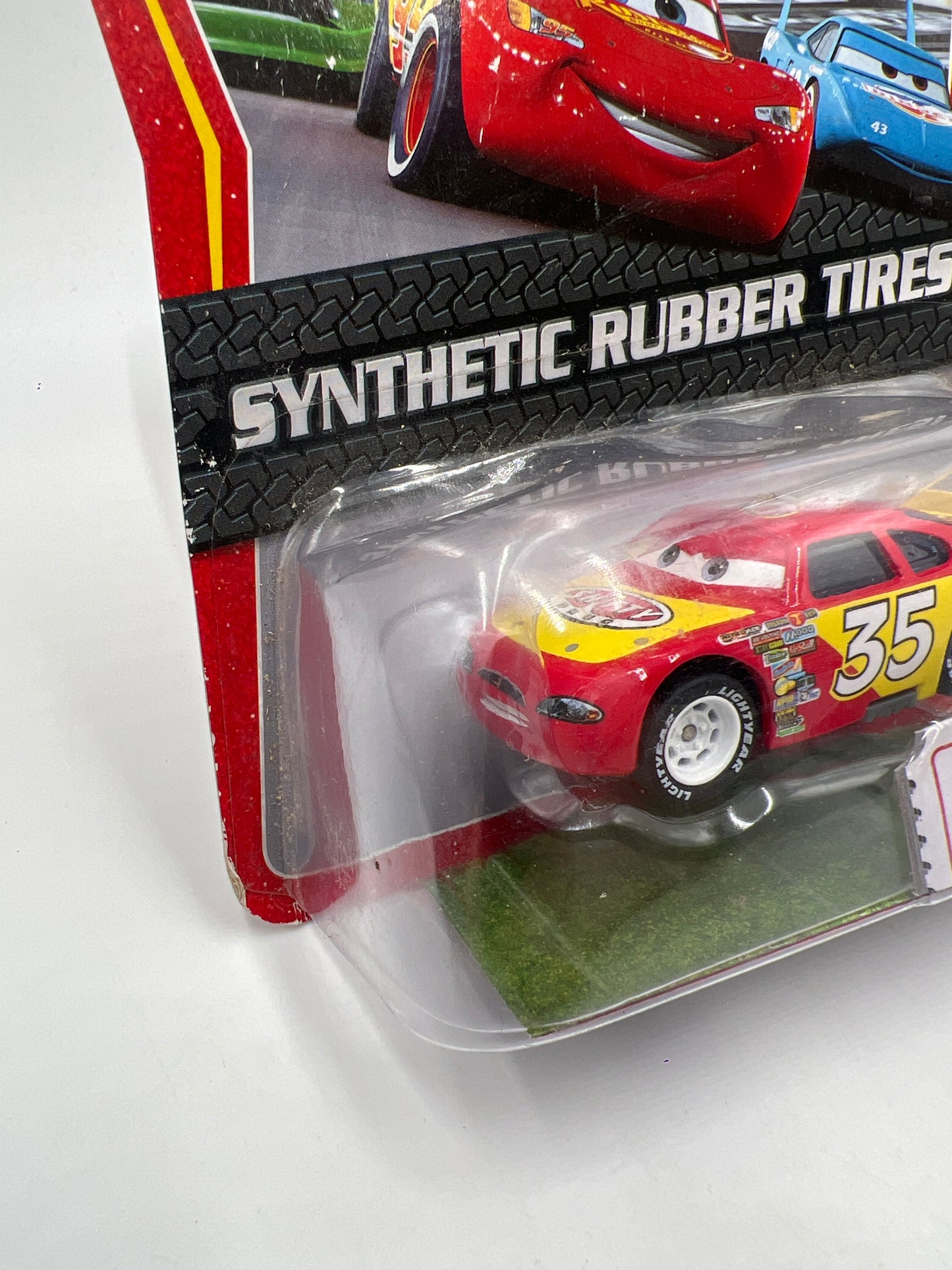 Disney Pixar The World Of Cars Rubber Tires Shifty Drug No 35 Bad Cards 139i