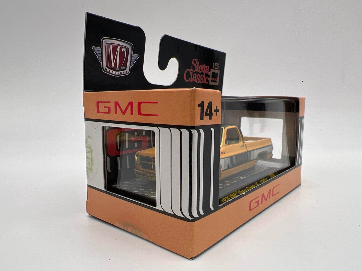 M2 Machines R106 CHASE 1976 GMC Sierra Grande 15 SS02 Orange