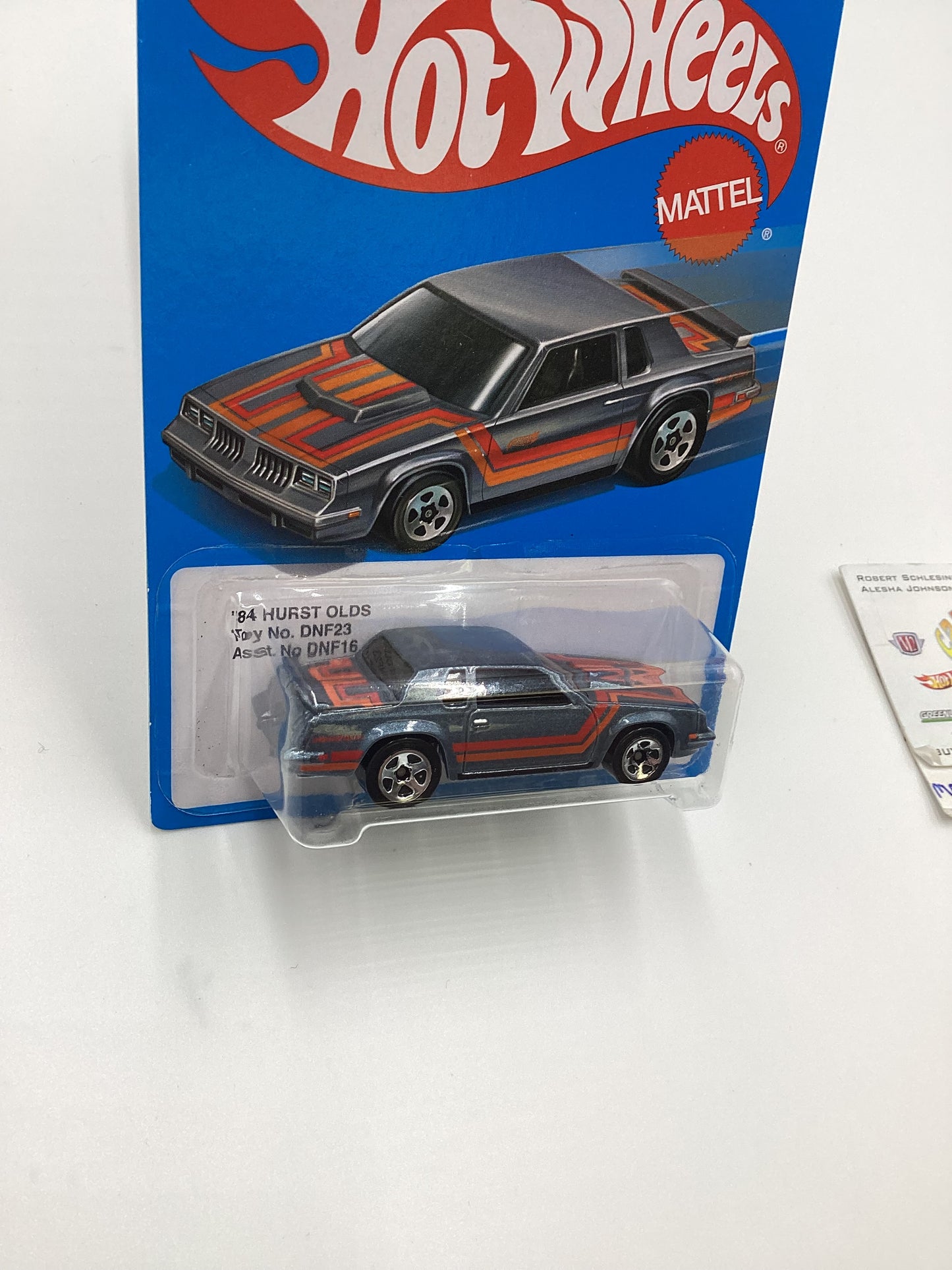 2016 Hot Wheels Target Heritage Retro DNF23 84 Hurst Olds Gray 158G