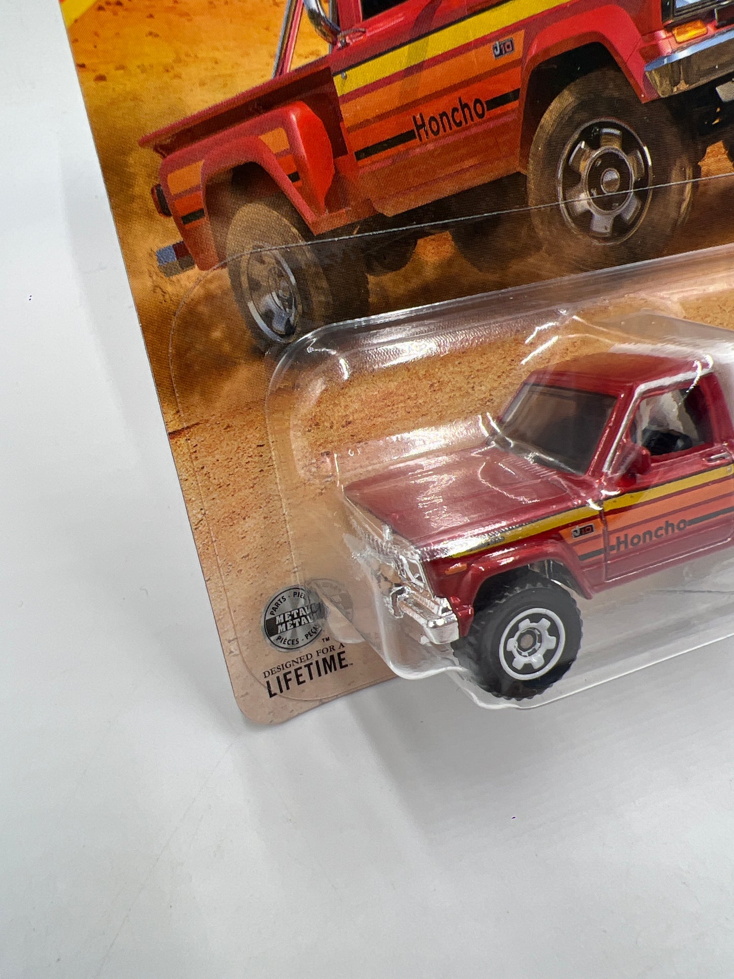 2026 Matchbox #34 1980 Jeep J10 Stepside Red