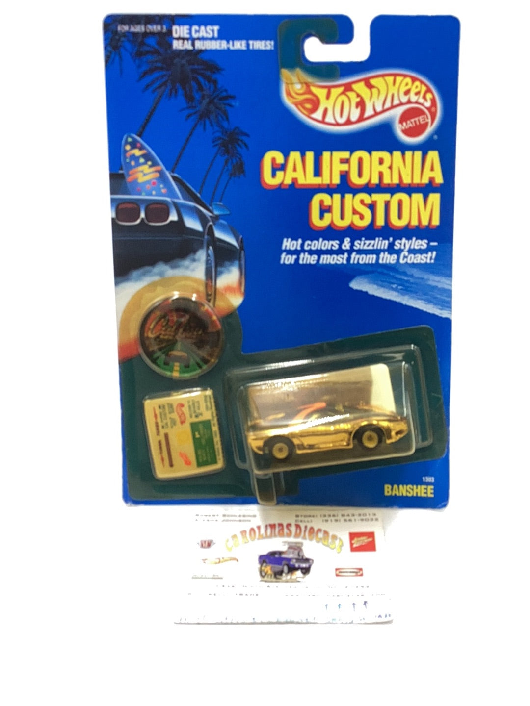 1989 Hot Wheels California Custom Banshee real riders