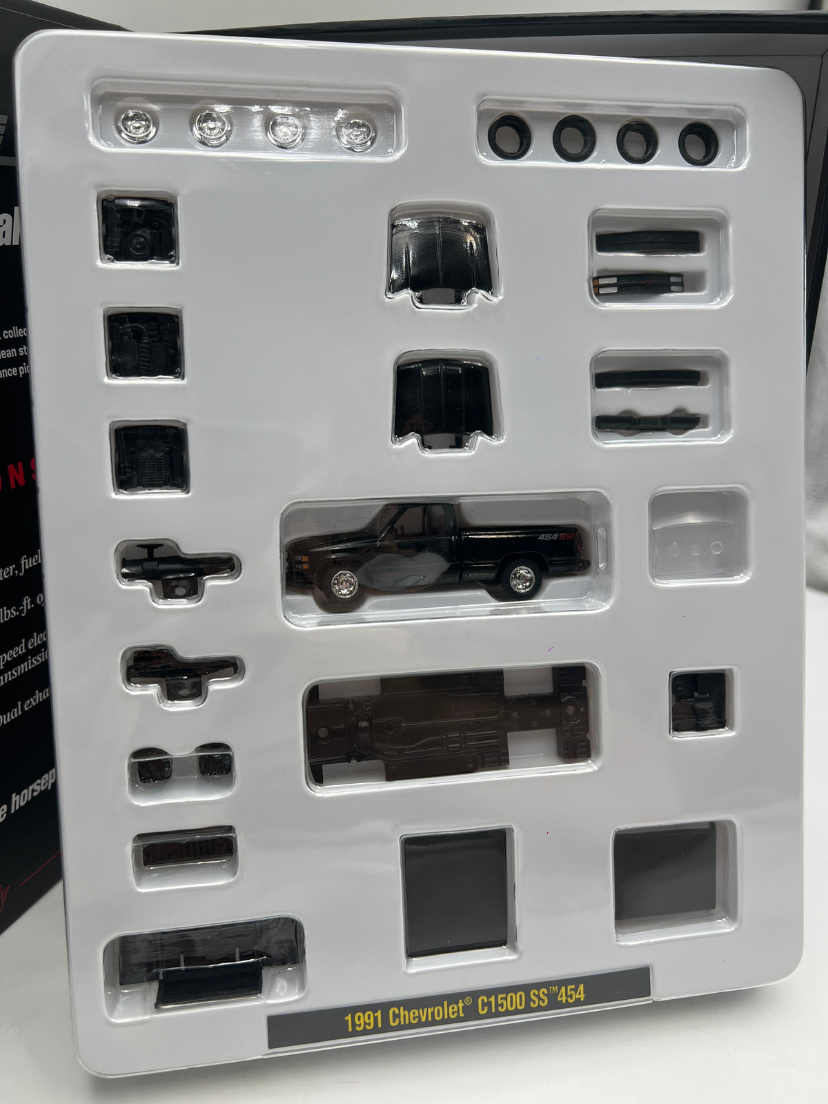 2026 M2 Machines 1/64 Shadow Box 1991 Chevrolet C1500 454 SS Black
