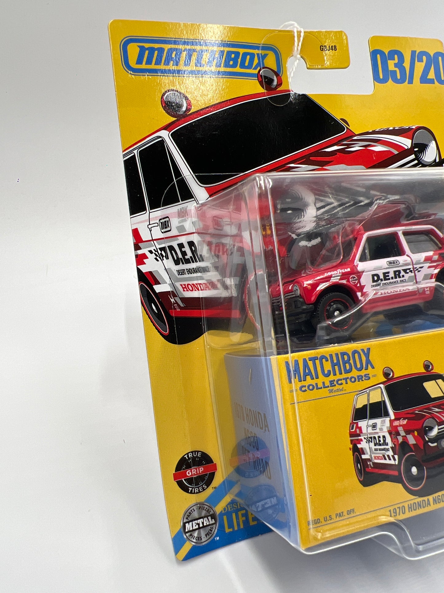 2025 Matchbox Collectors #3 1970 Honda N600 Off Road Red 170G