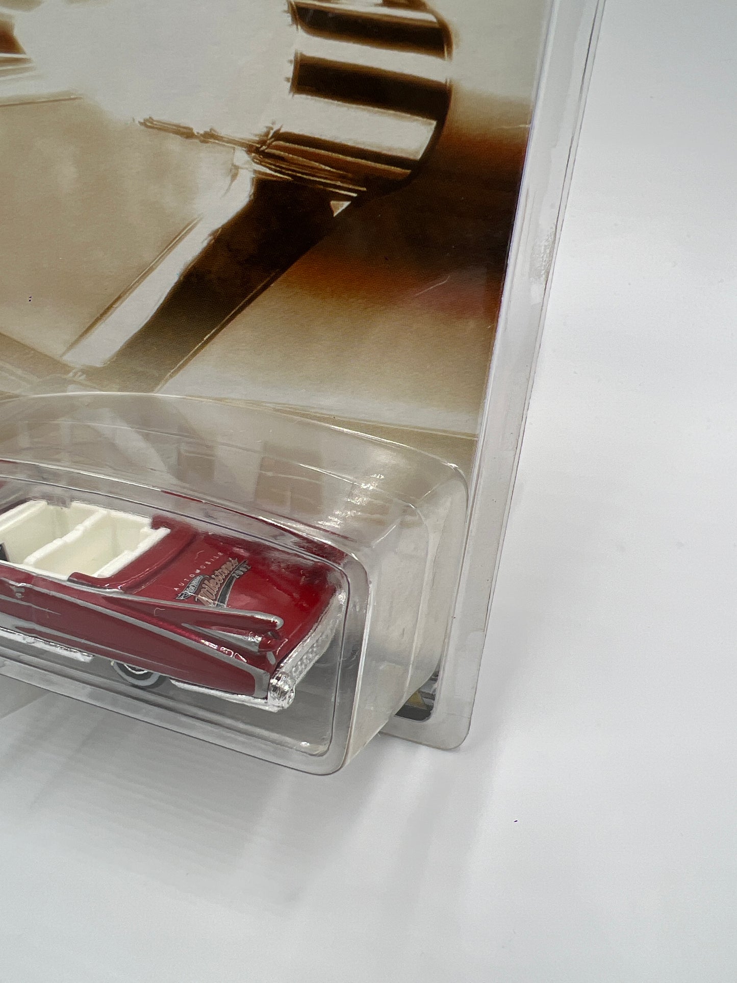 2002 Hot Wheels Auto Milestones 1959 Cadillac Convertible Red/White SR