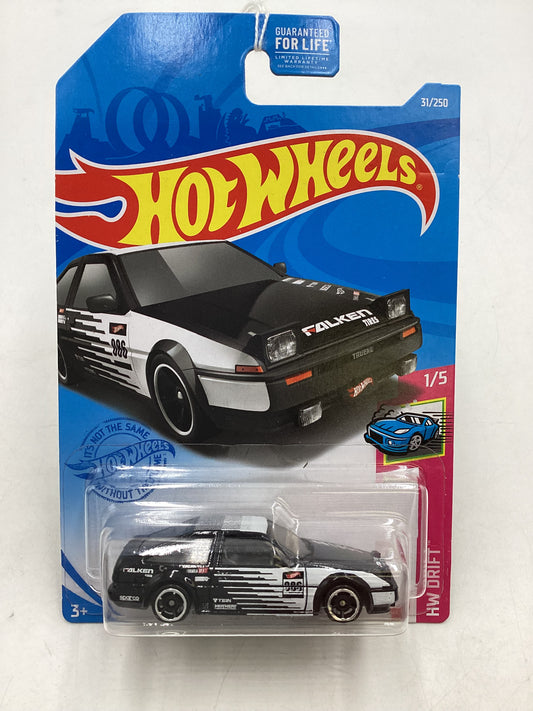 2021 Hot Wheels #31 Toyota AE86 Sprinter Trueno Failken Black 92D