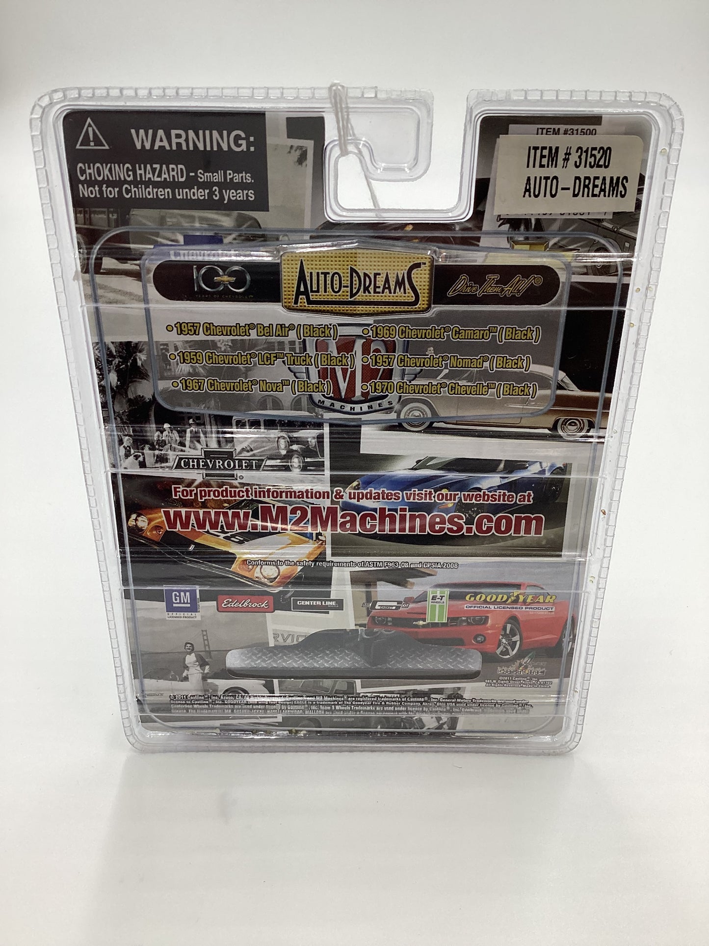 M2 Machines 100 Years of Chevrolet Auto Dreams 1969 Chevrolet Camaro 11-04