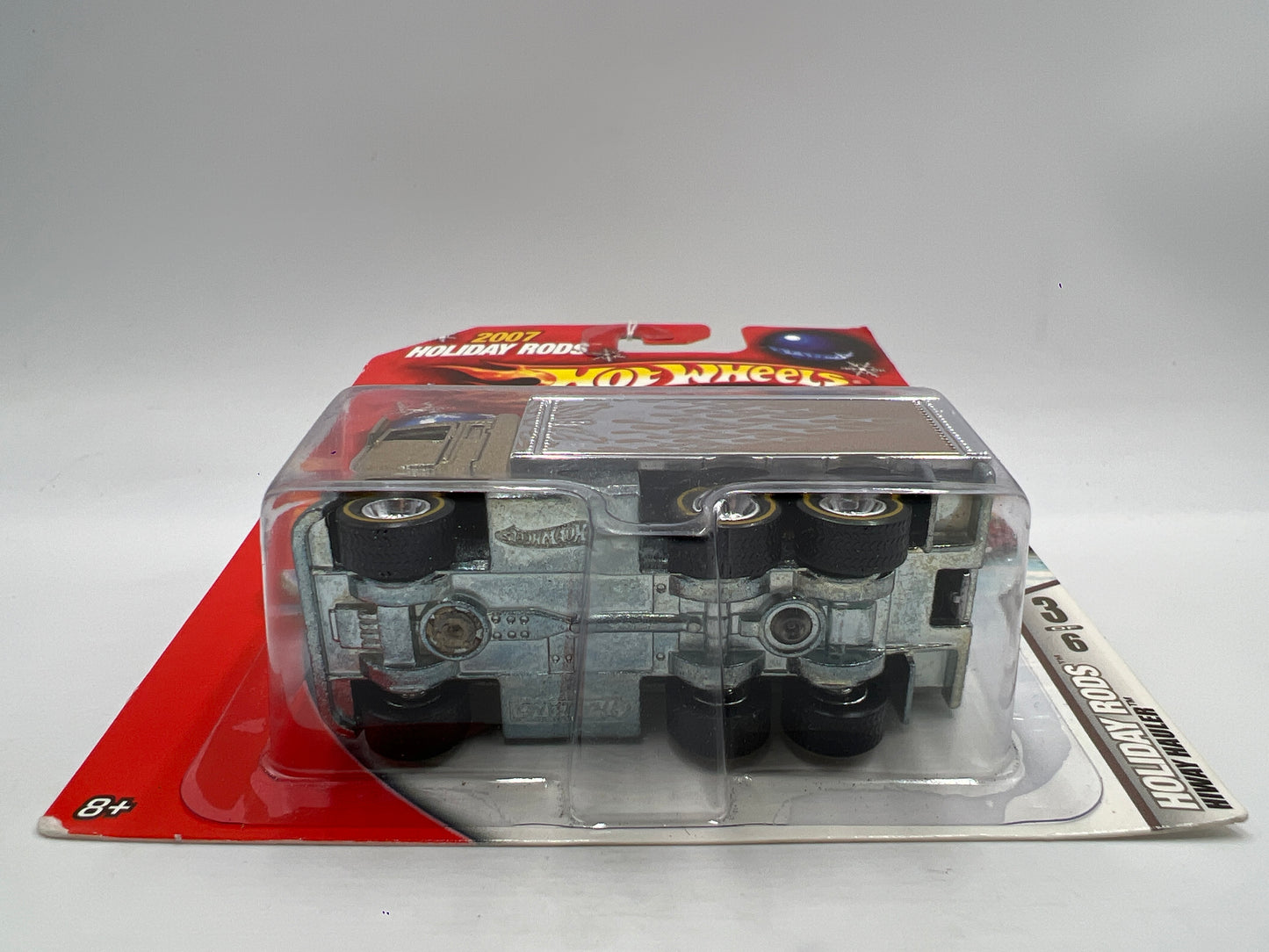 2007 Hot Wheels Holiday Rods #3 Hiway Hauler Gold W/Real Riders 245G