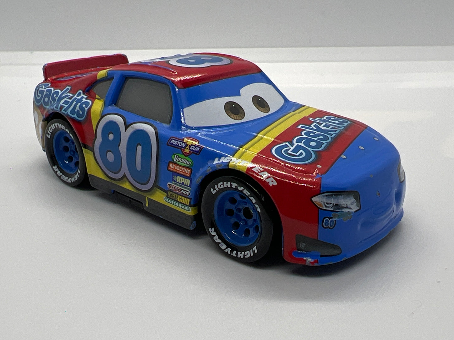 Disney Pixar Cars 3 #80 Rex Revler Gask-its Loose Chips